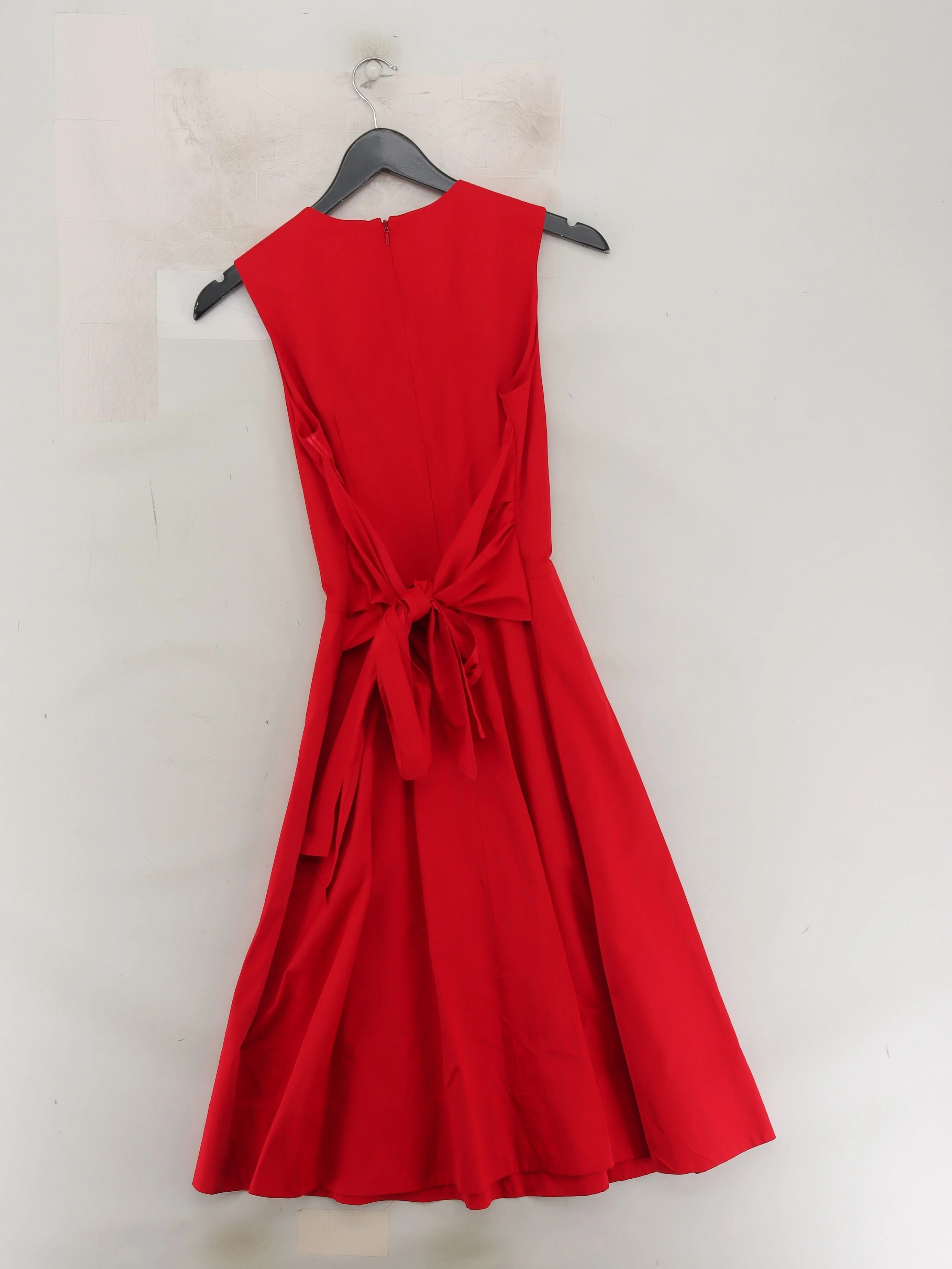 Hobbs Skater Midi Dress UK8 in Red - Image 2