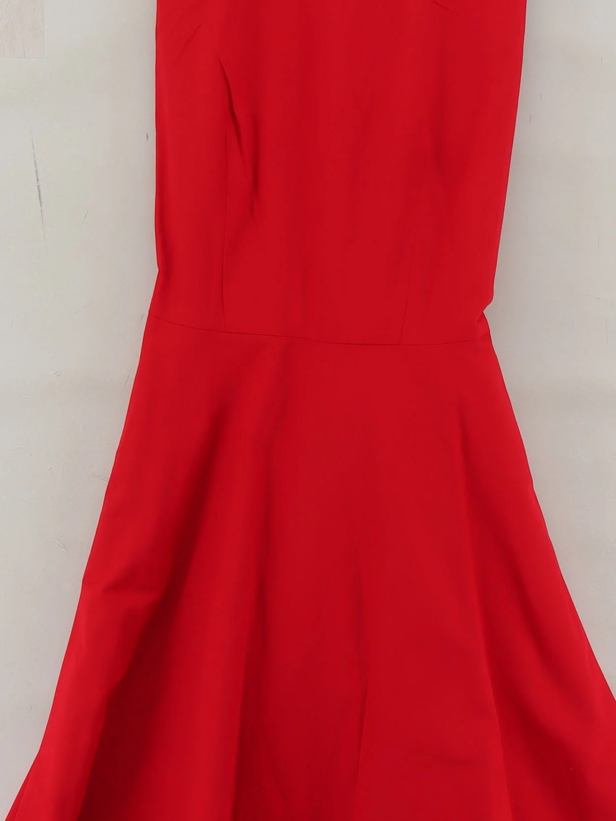 Hobbs Skater Midi Dress UK8 in Red - Image 3