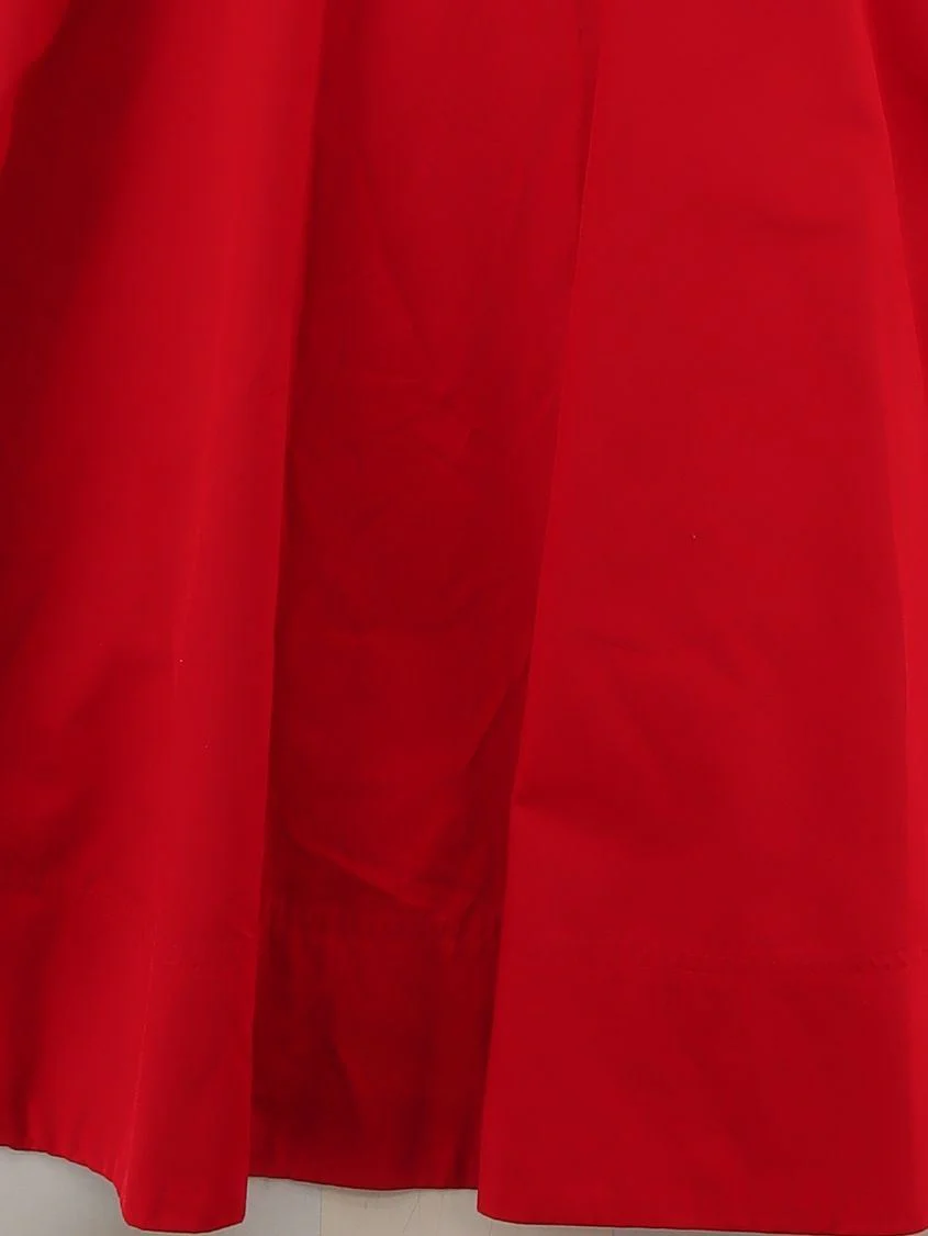 Hobbs Skater Midi Dress UK8 in Red - Image 4