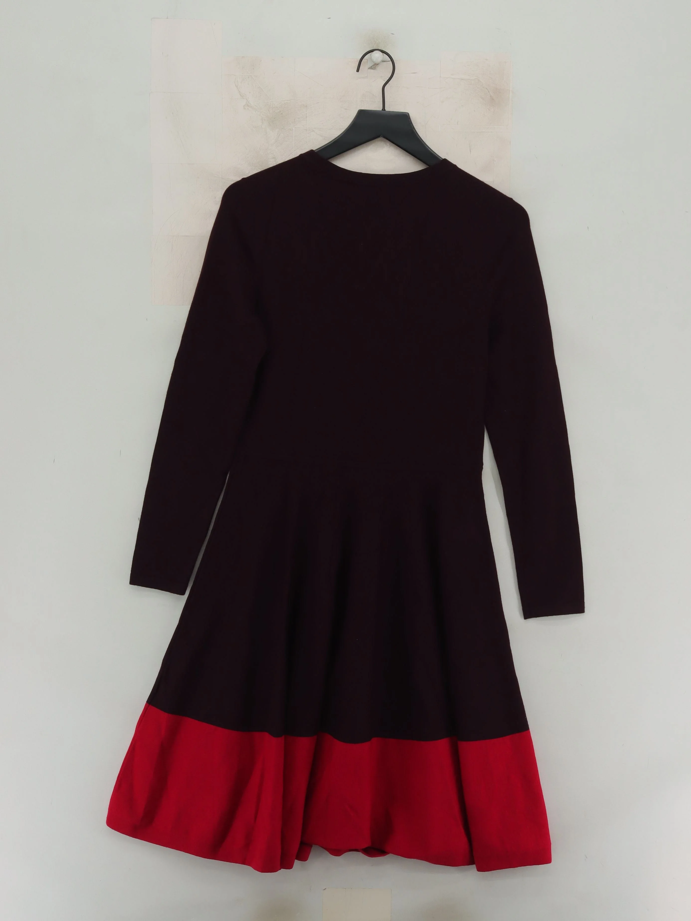 Hobbs Skater Mini Dress UK12 in Brown - Image 2