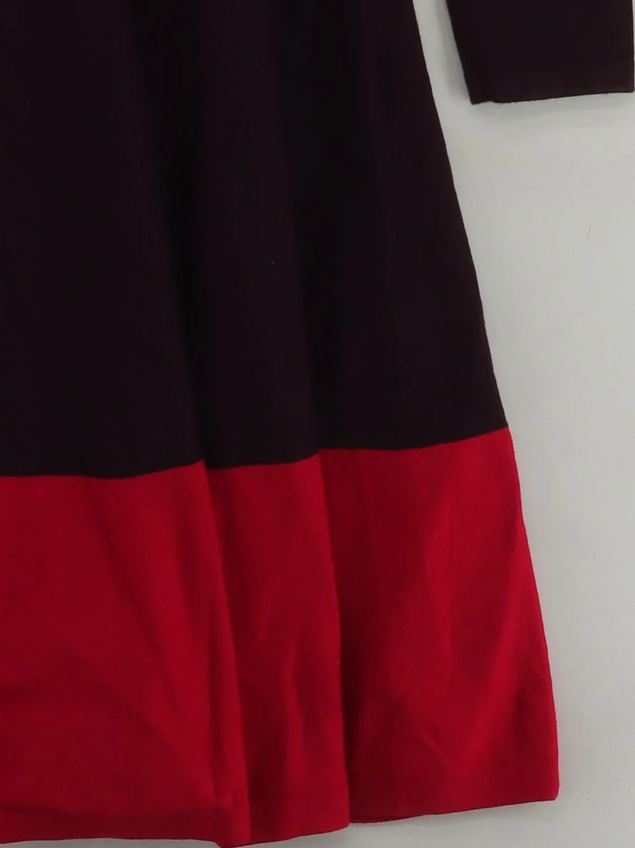 Hobbs Skater Mini Dress UK12 in Brown - Image 4
