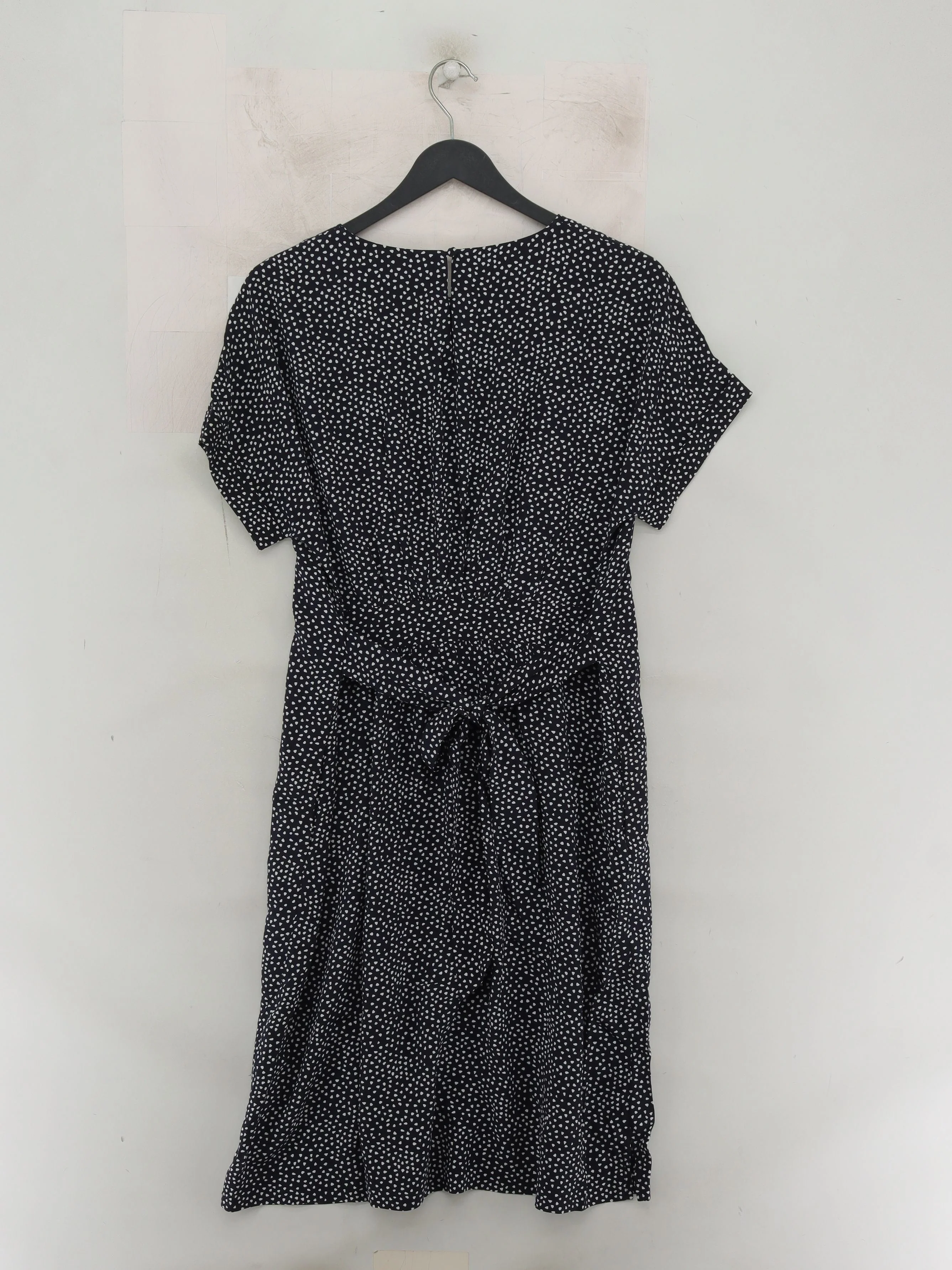Hobbs T-Shirt Mini Dress UK10 in Black - Image 2