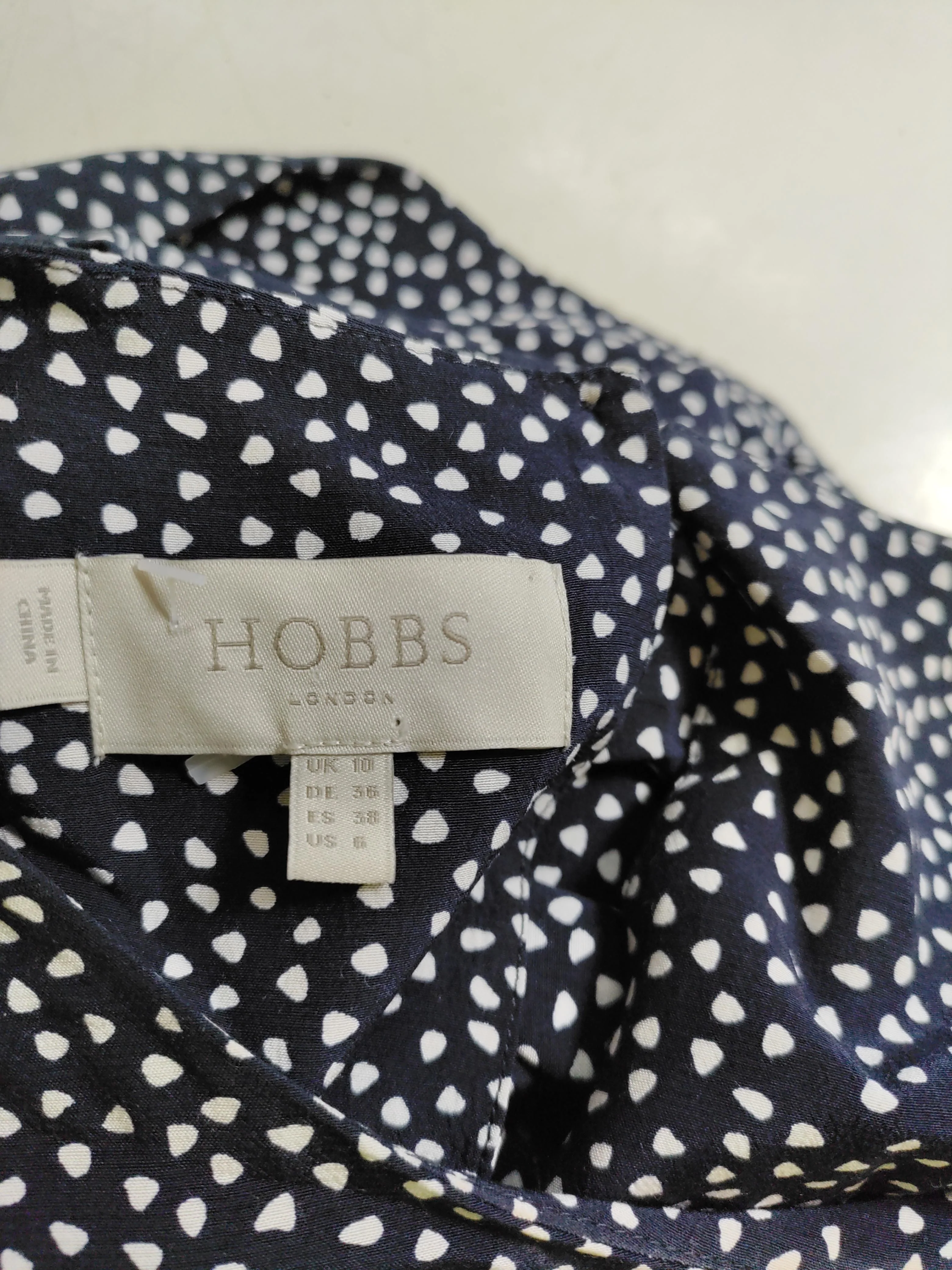 Hobbs T-Shirt Mini Dress UK10 in Black - Image 5