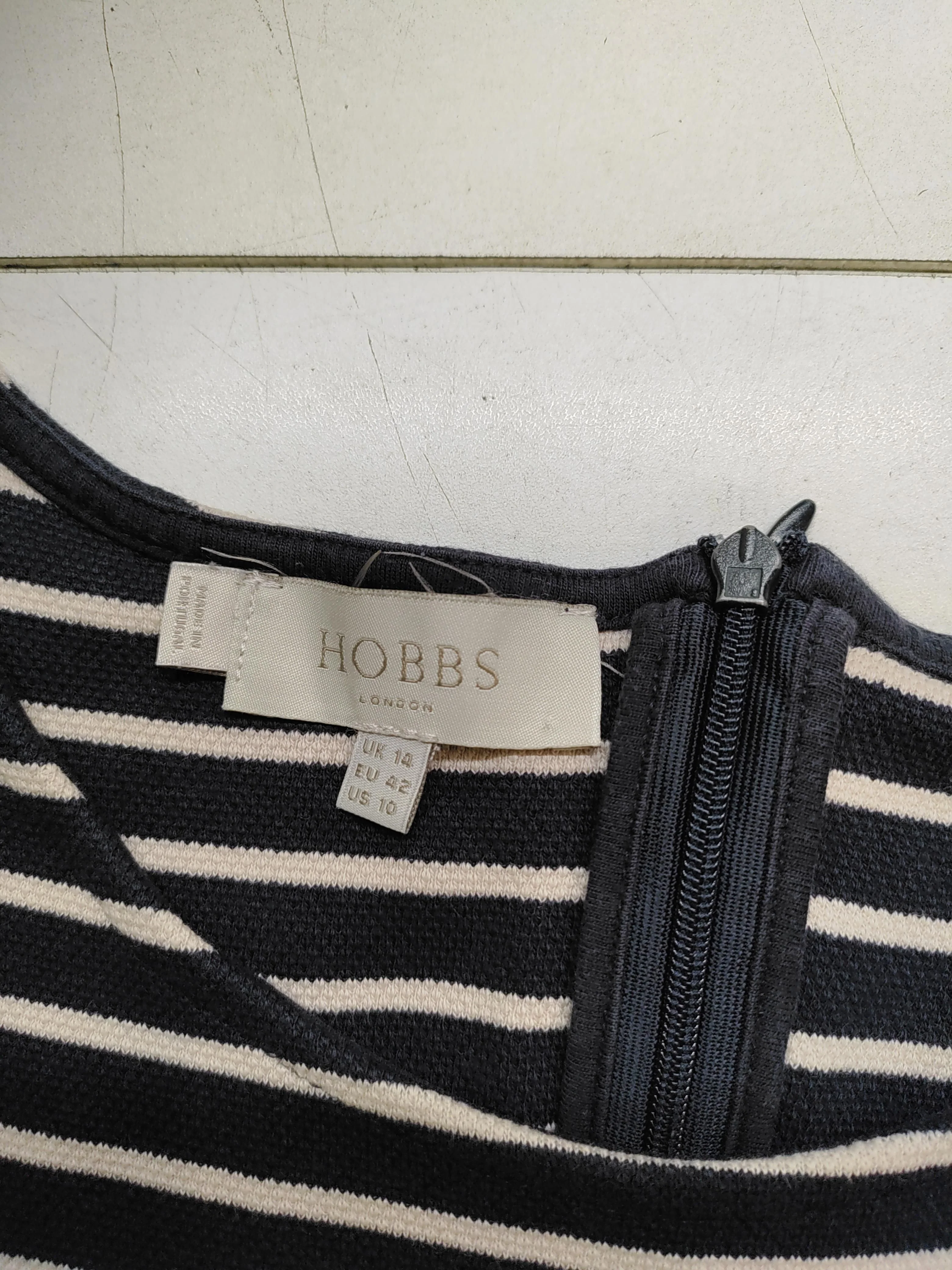 Hobbs T-Shirt Mini Dress UK14 in Blue - Image 5