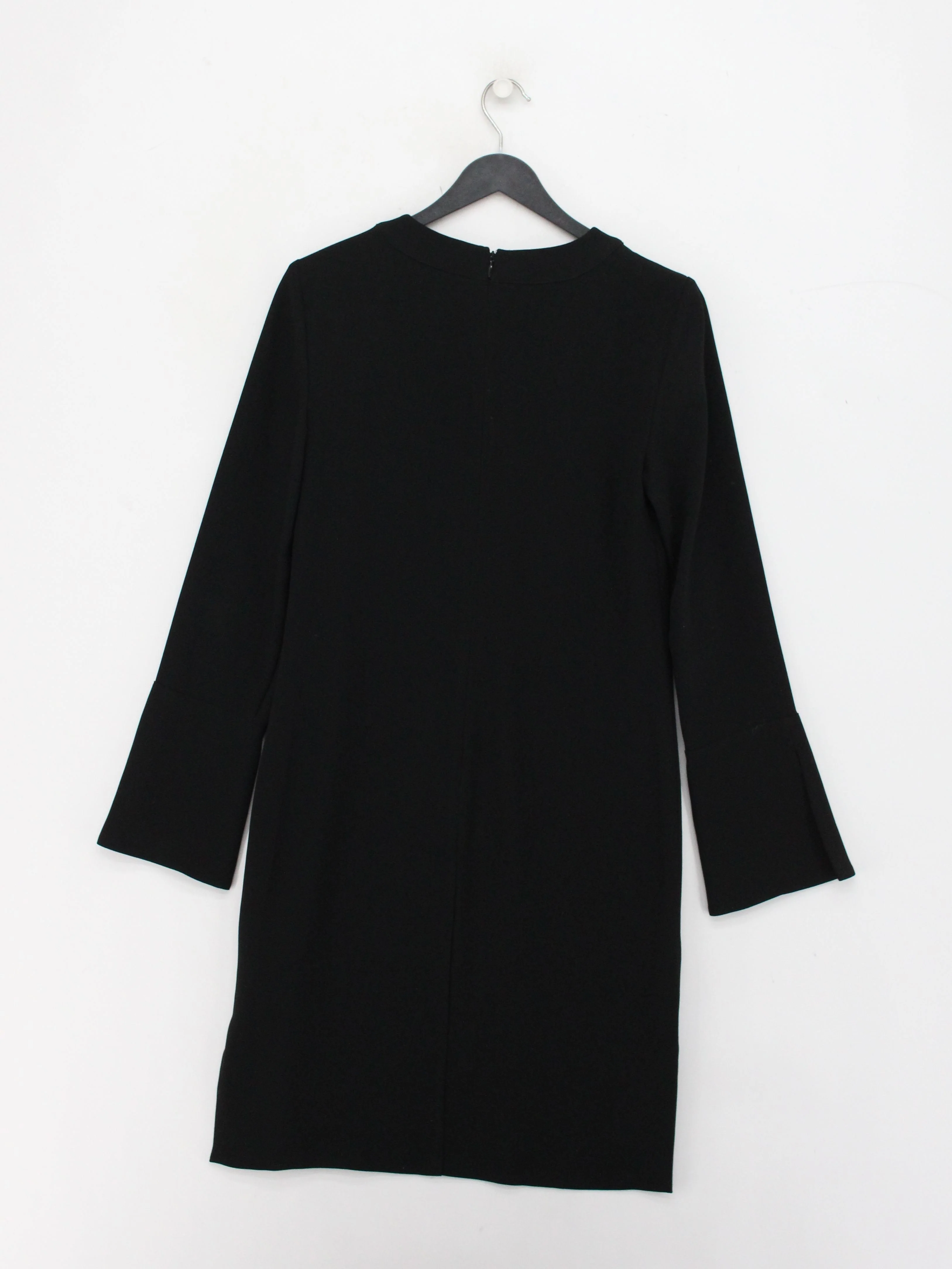 Hobbs T-Shirt Mini Dress UK8 in Black - Image 2