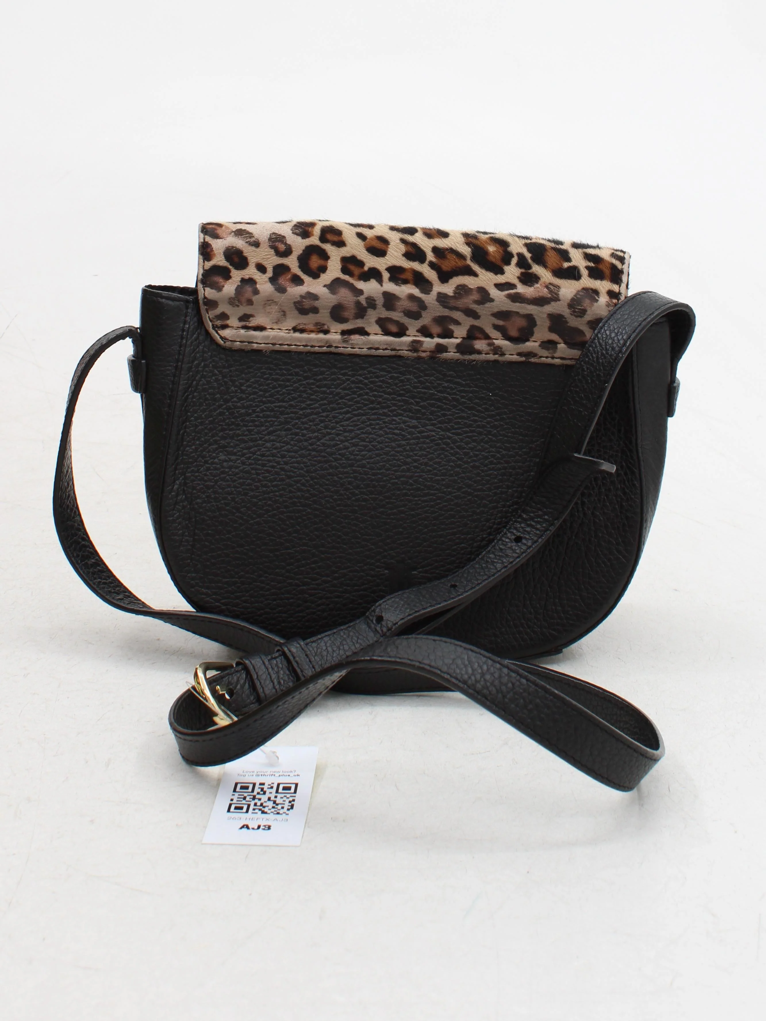 Hobbs Women's Bag Multi Animal Print Leather with Animal Fur Crossbody - Image 2