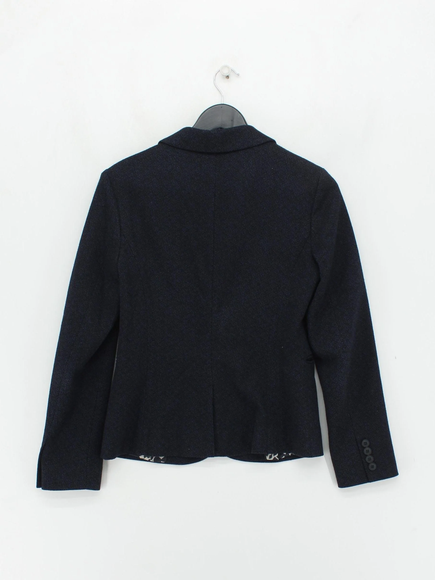 Hobbs Women's Blazer UK 10 Blue 100% Other Overcoat - Image 2