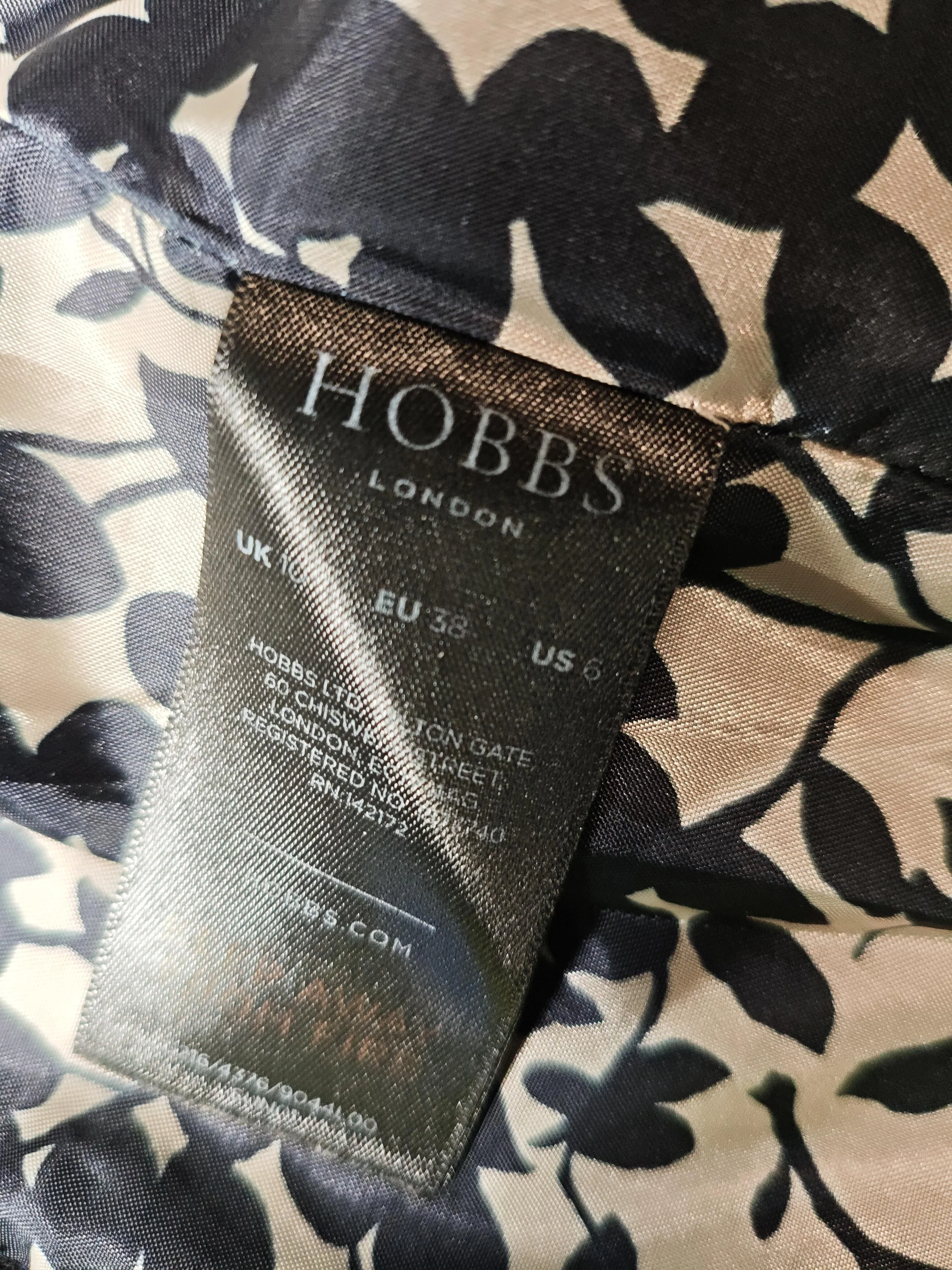 Hobbs Women's Blazer UK 10 Blue 100% Other Overcoat - Image 6