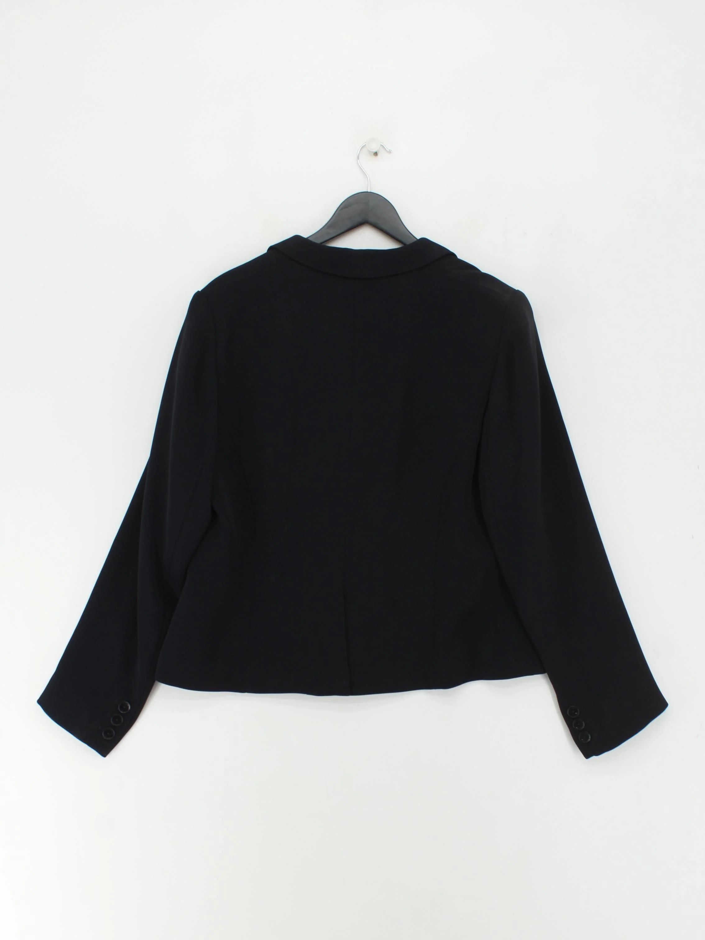 Hobbs Women's Blazer UK 18 Black 100% Polyester Overcoat - Image 2
