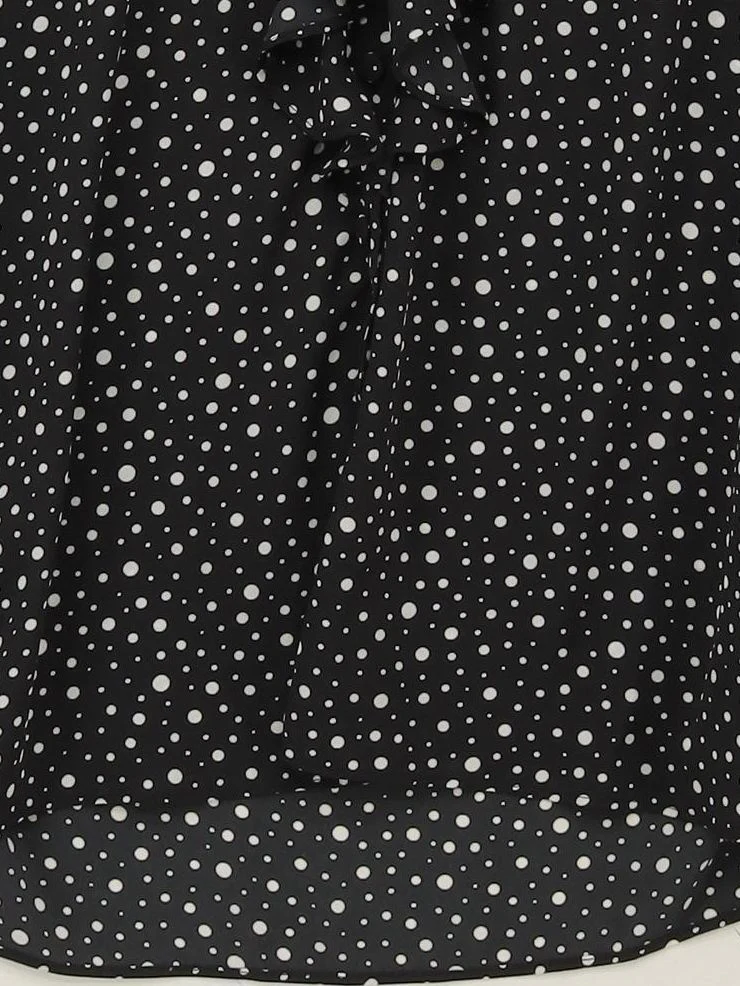 Hobbs Women's Blouse UK 6 Black 100% Polyester Basic New with tags - Image 4