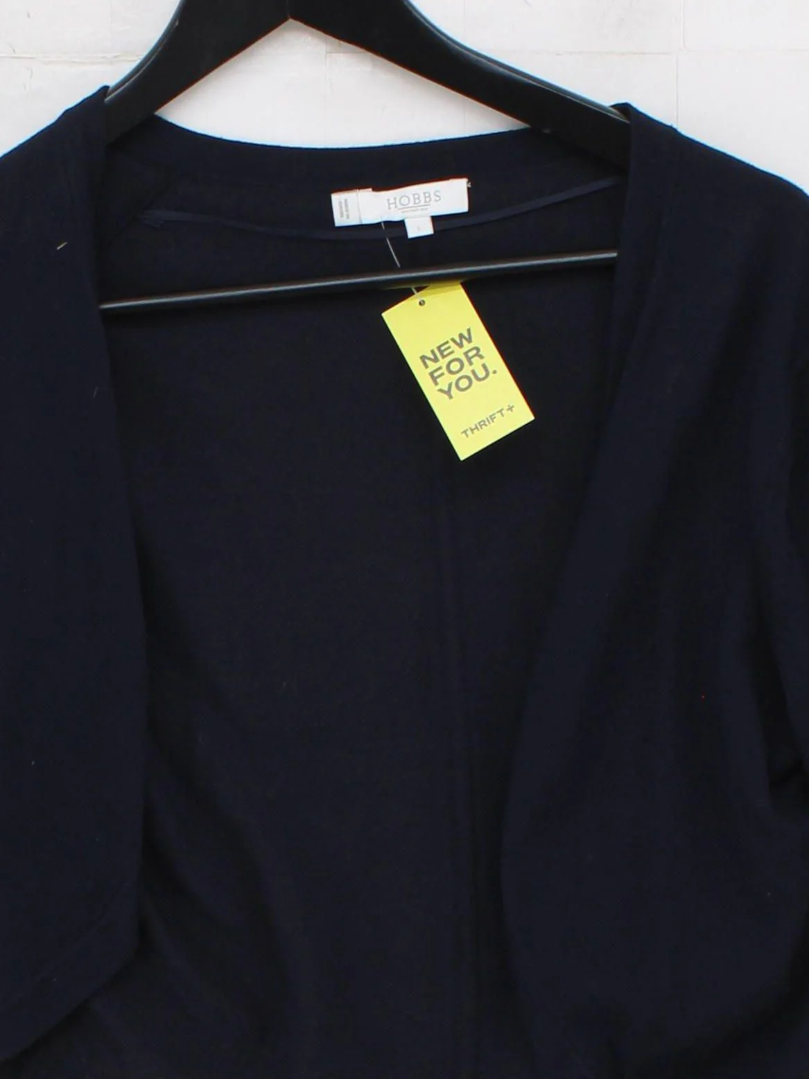 Hobbs Women's Cardigan L Black Rayon with Polyamide, Elastane Cardigan - Image 3
