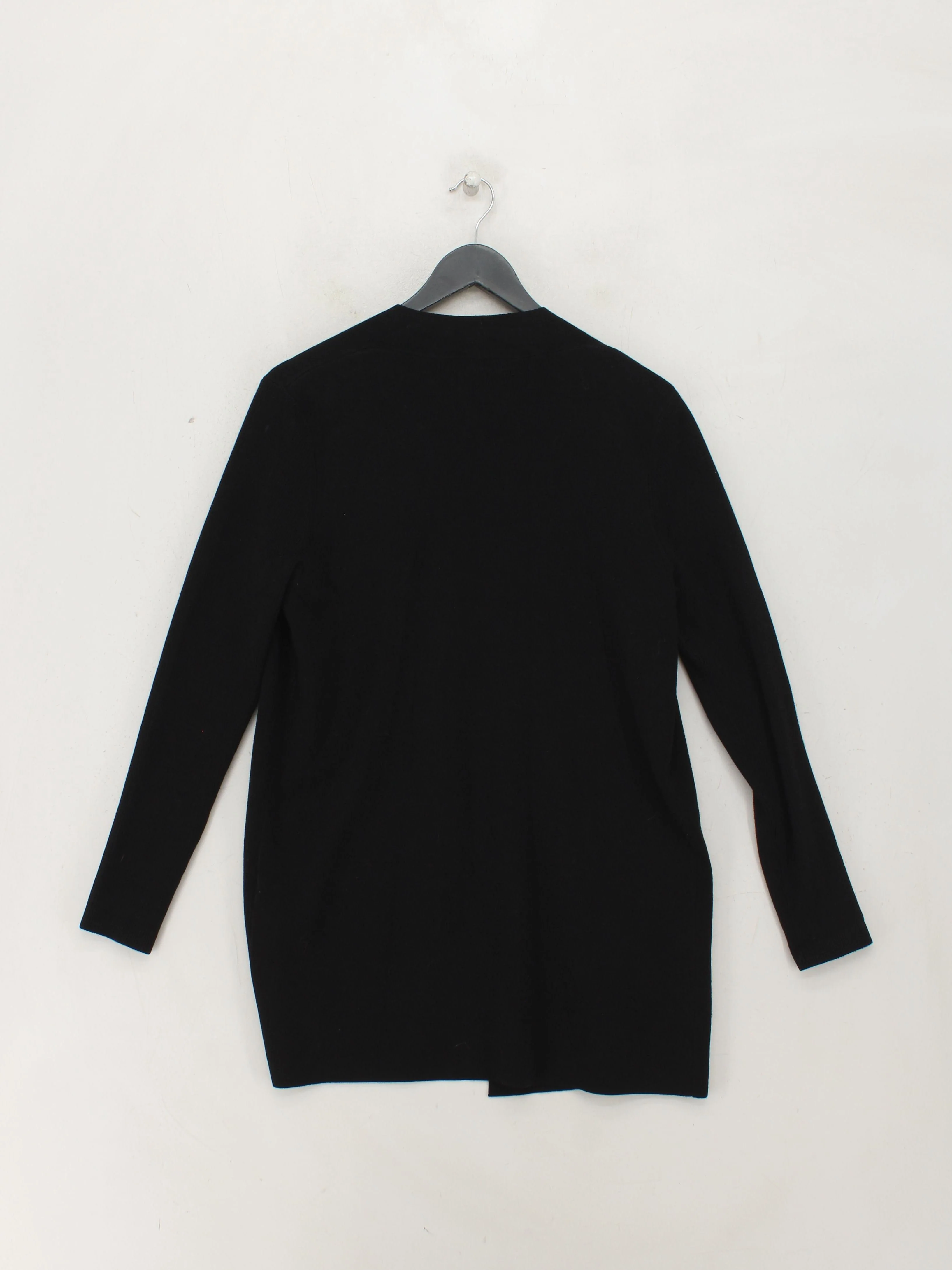 Hobbs Women's Cardigan M Black Viscose with Polyamide V-Neck Cardigan - Image 2
