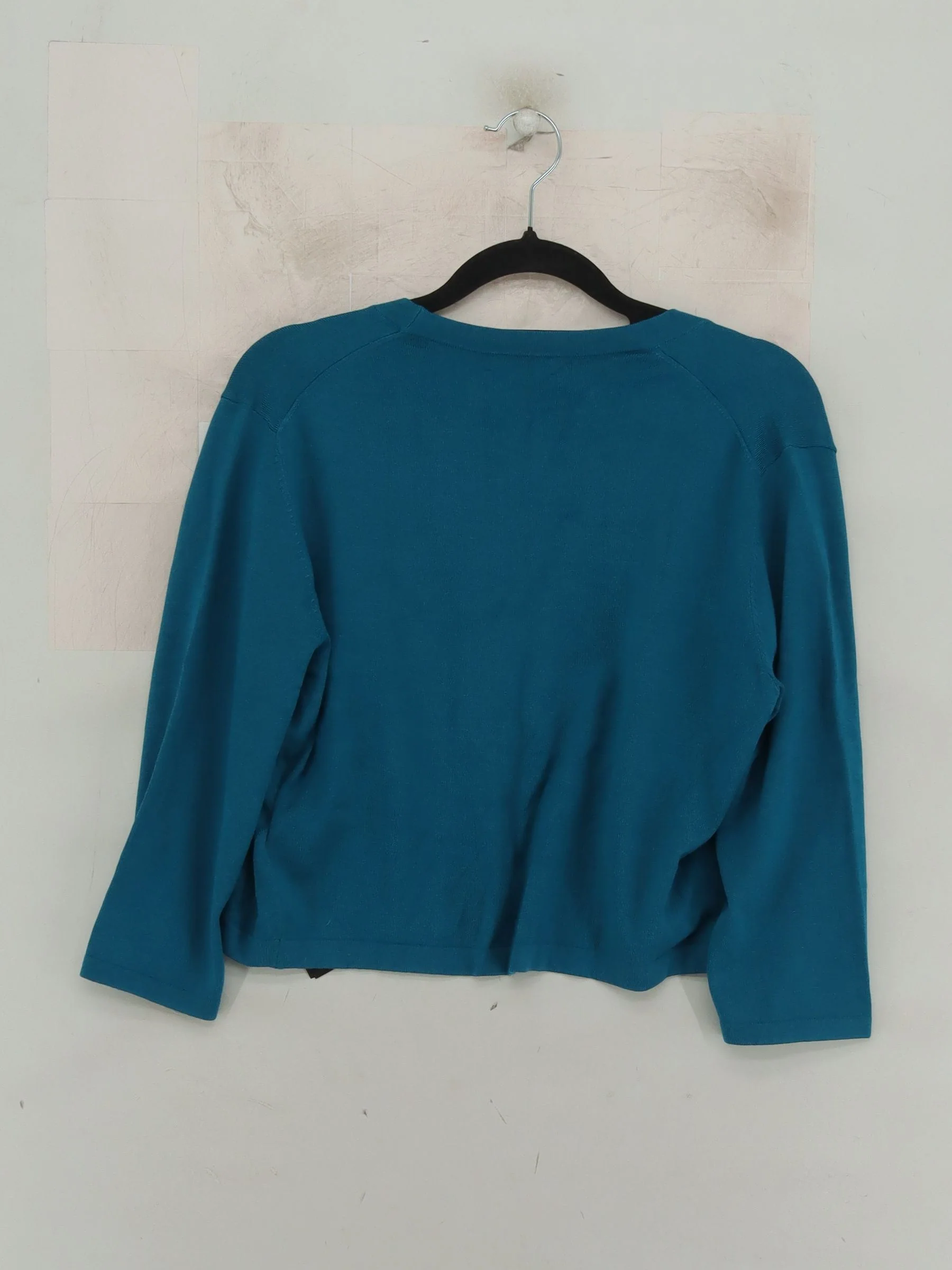 Hobbs Women's Cardigan M Blue Rayon with Nylon, Elastane Cardigan New with tags - Image 2