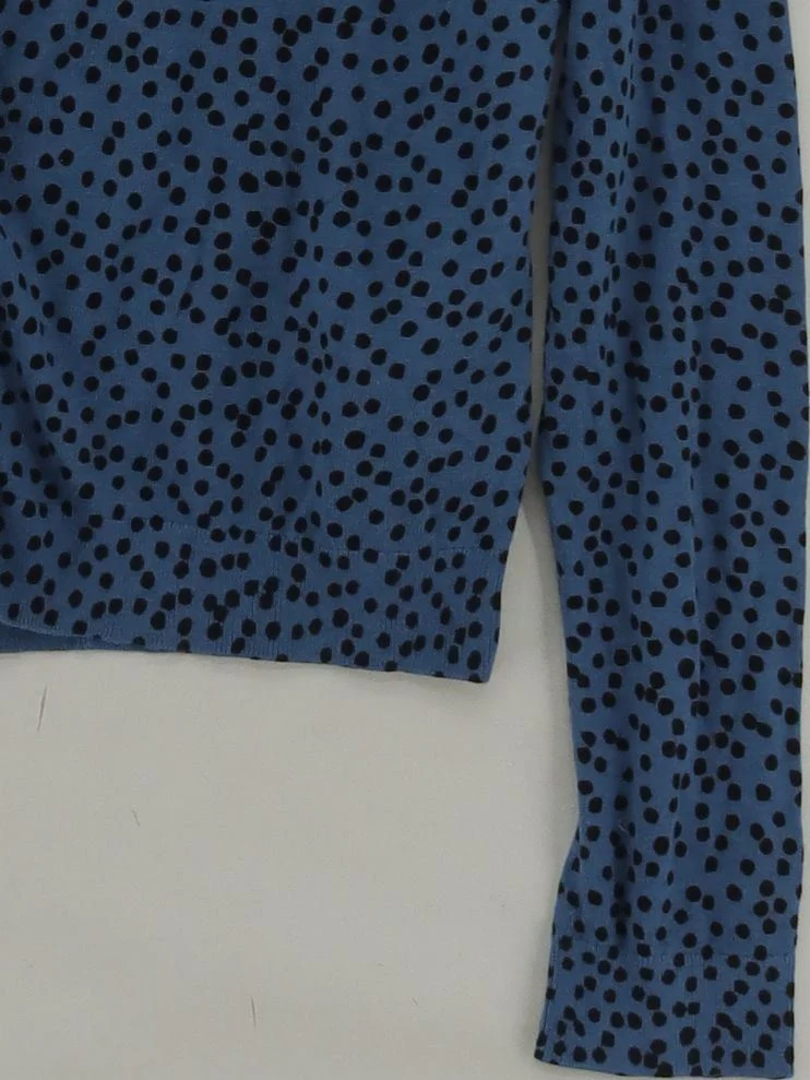 Hobbs Women's Cardigan M Blue Viscose with Cotton Cardigan - Image 4
