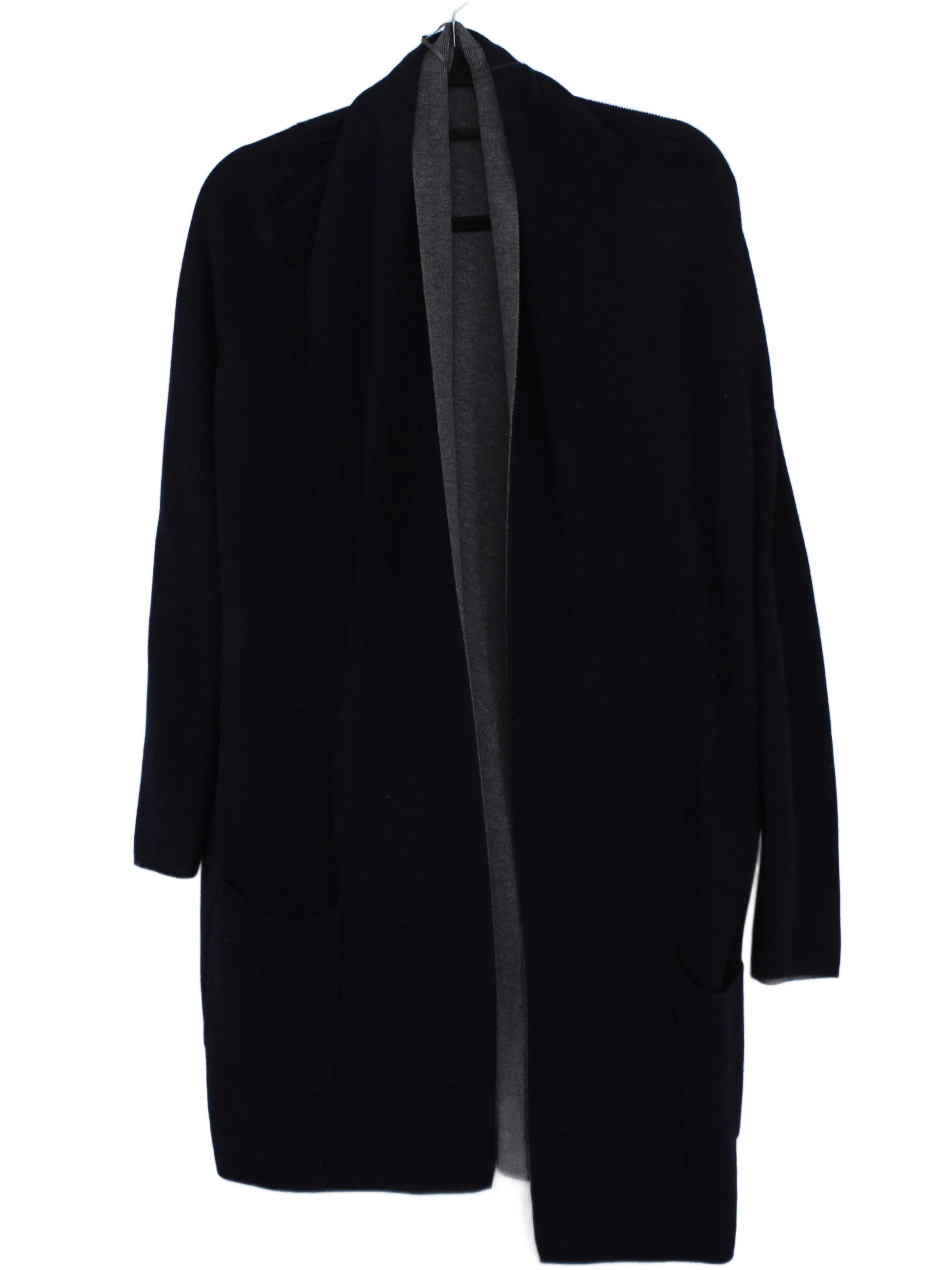 Hobbs Women's Cardigan M Blue Viscose with Wool, Polyamide, Elastane Cardigan