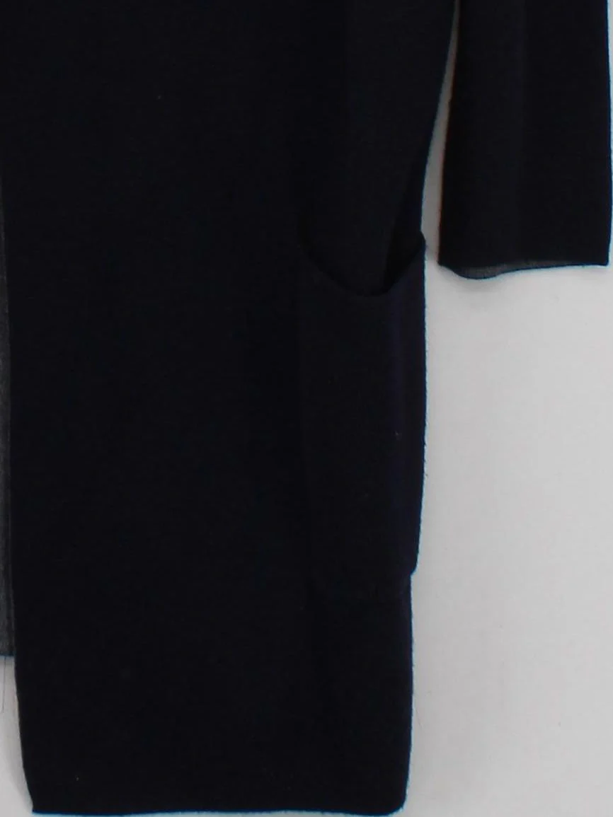 Hobbs Women's Cardigan M Blue Viscose with Wool, Polyamide, Elastane Cardigan - Image 4