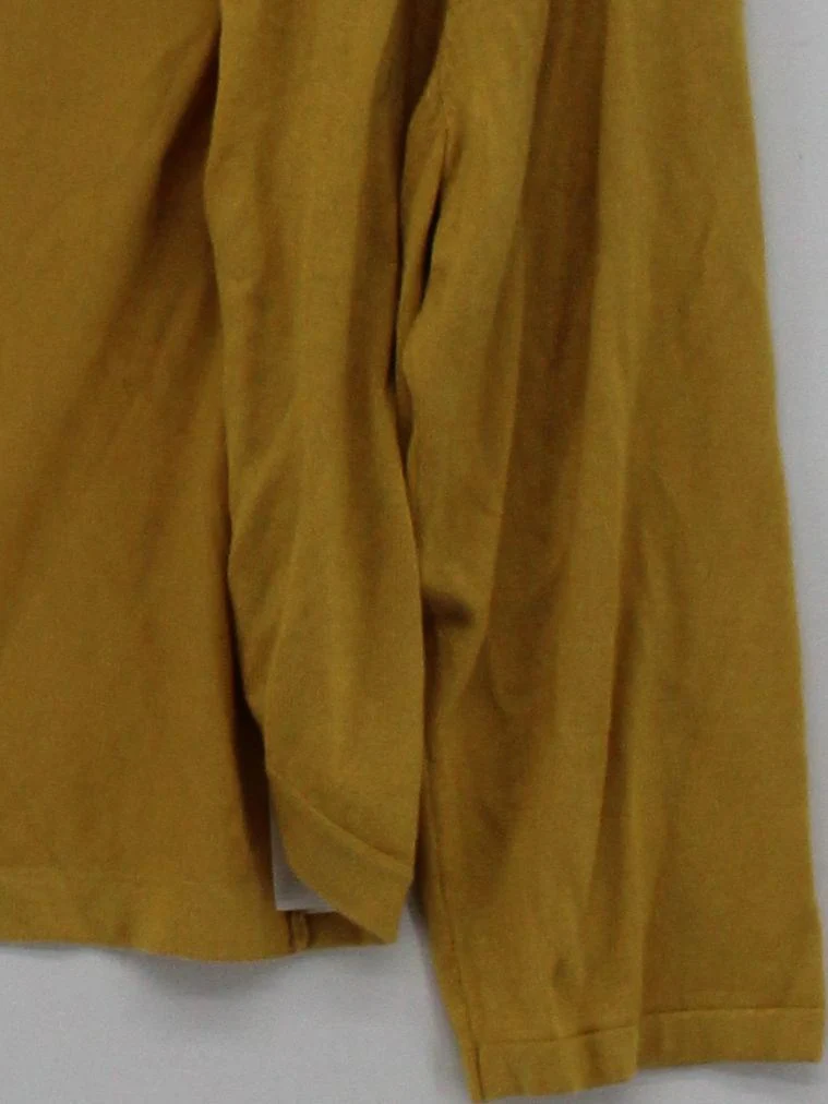 Hobbs Women's Cardigan M Yellow Polyamide with Lyocell Modal, Elastane Cardigan - Image 4