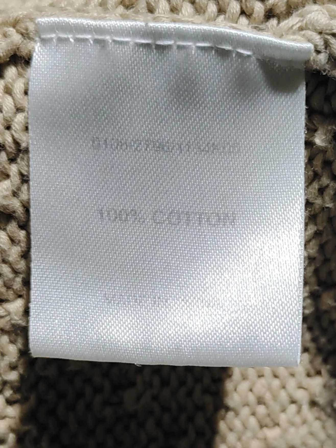 Hobbs Women's Cardigan UK 10 Tan 100% Cotton Round Neck Cardigan - Image 6