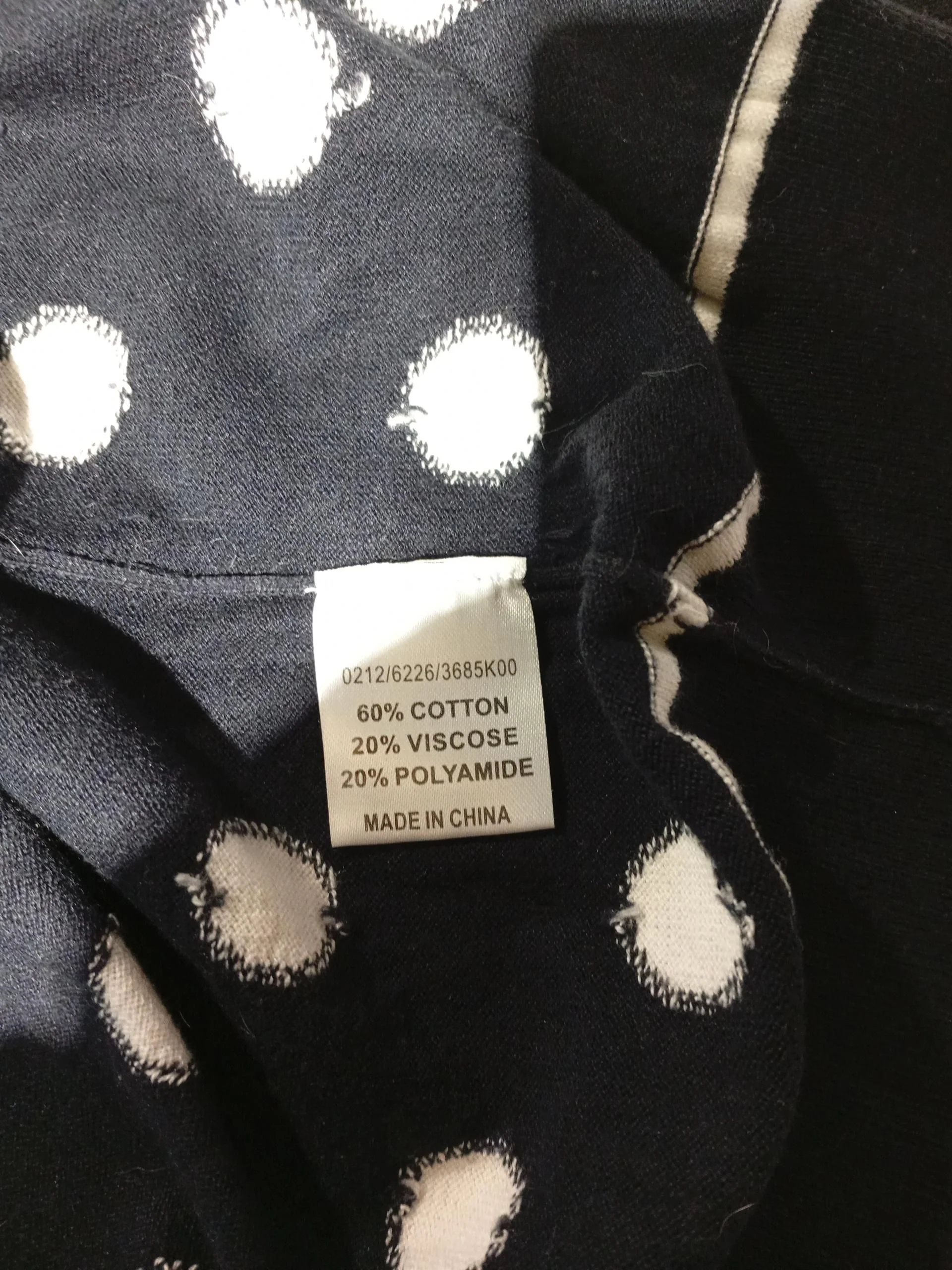 Hobbs Women's Cardigan UK 12 Black Cotton with Viscose, Polyamide Cardigan - Image 6