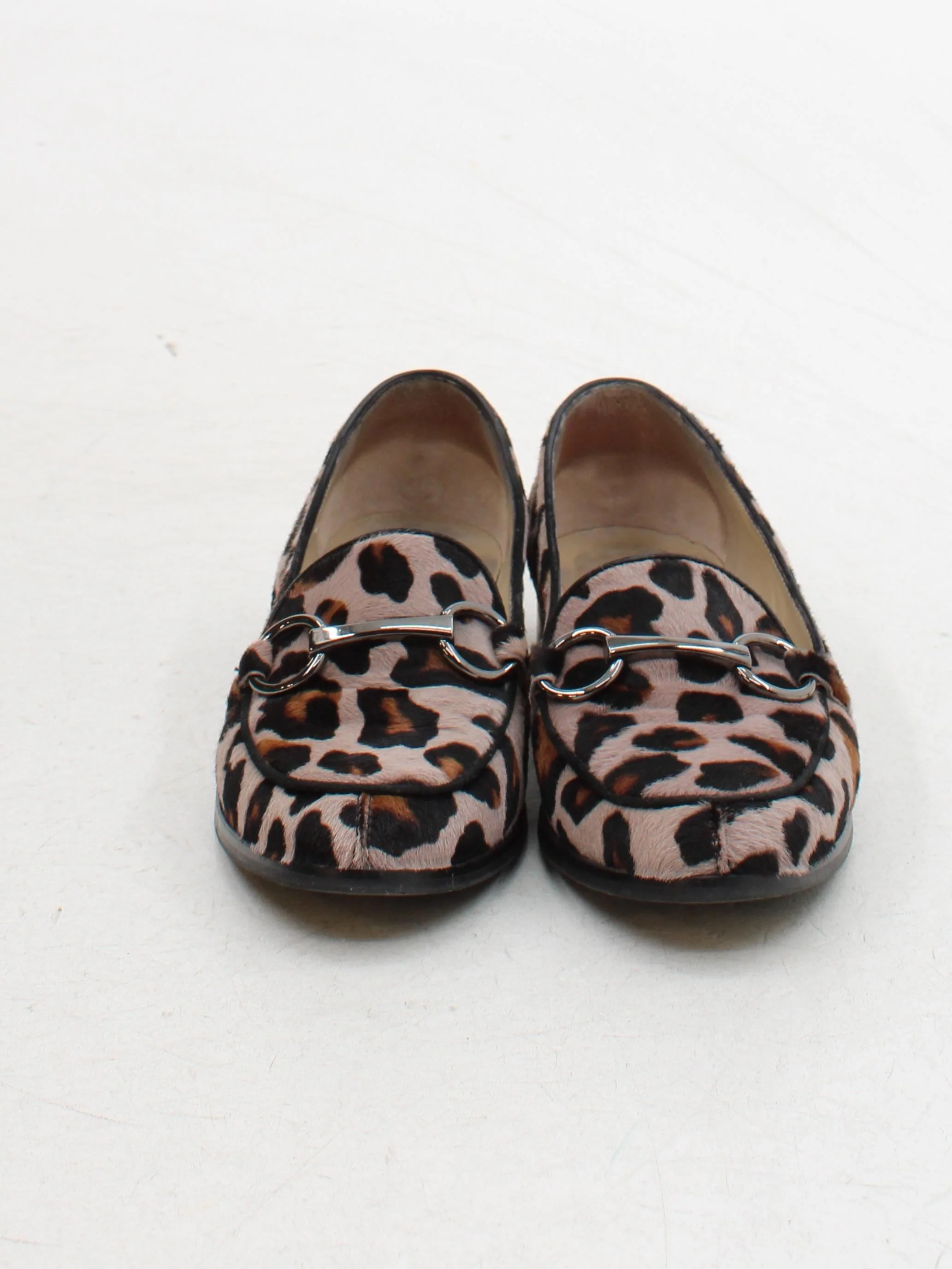 Hobbs Women's Flat Shoes UK 4 Multi Animal Print 100% Animal Fur Loafer - Image 2