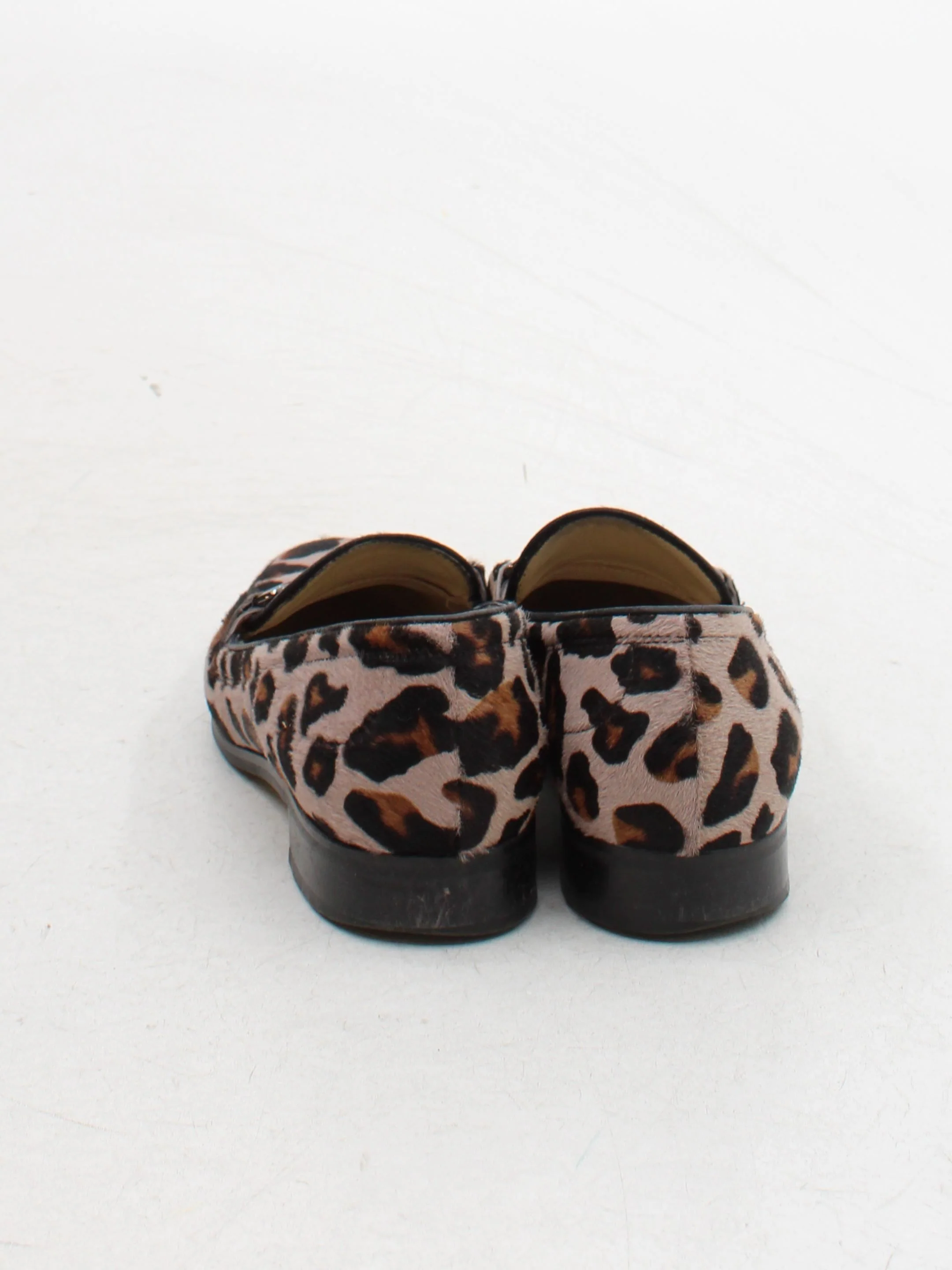 Hobbs Women's Flat Shoes UK 4 Multi Animal Print 100% Animal Fur Loafer - Image 3