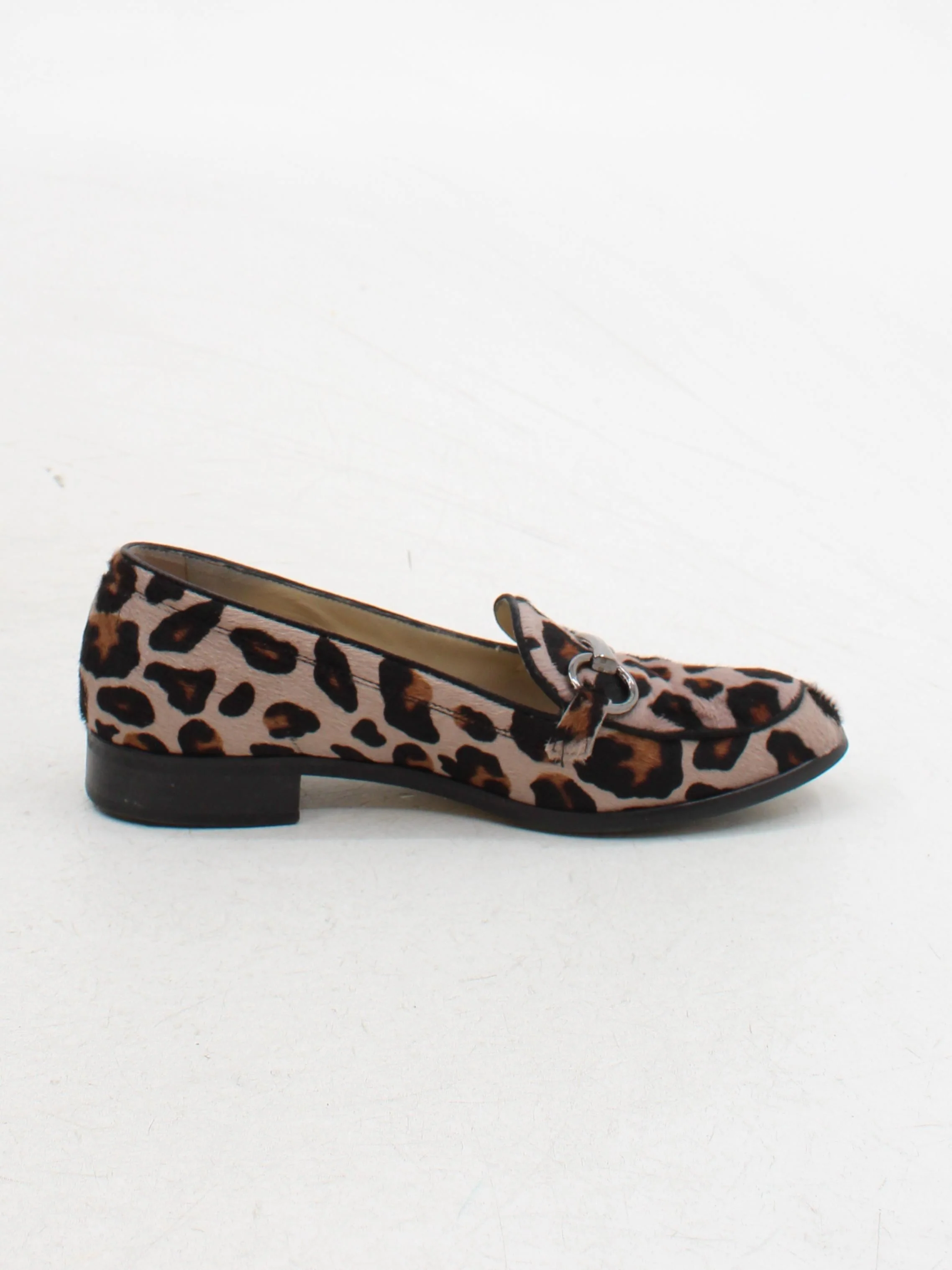 Hobbs Women's Flat Shoes UK 4 Multi Animal Print 100% Animal Fur Loafer - Image 5