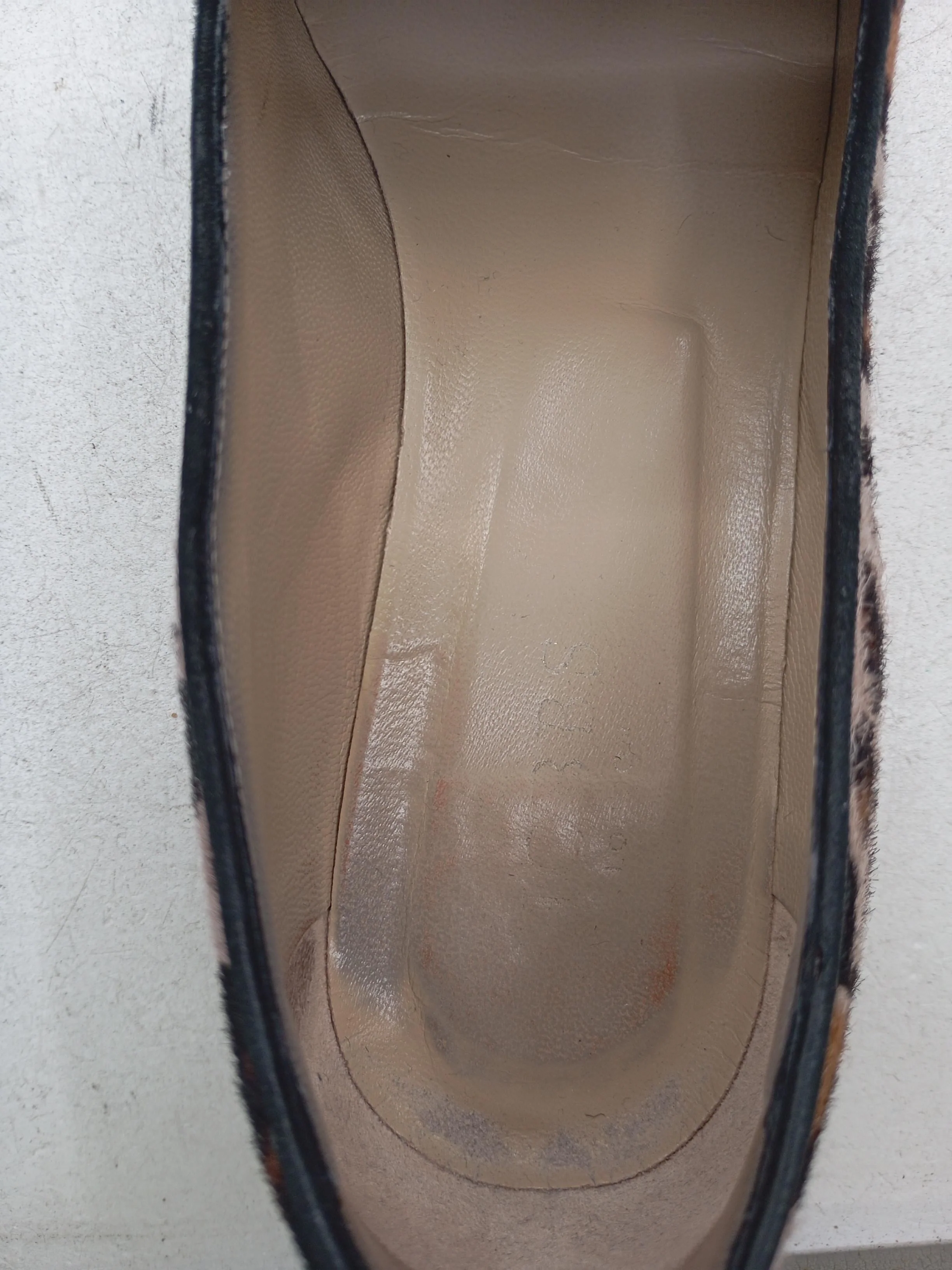 Hobbs Women's Flat Shoes UK 4 Multi Animal Print 100% Animal Fur Loafer - Image 6