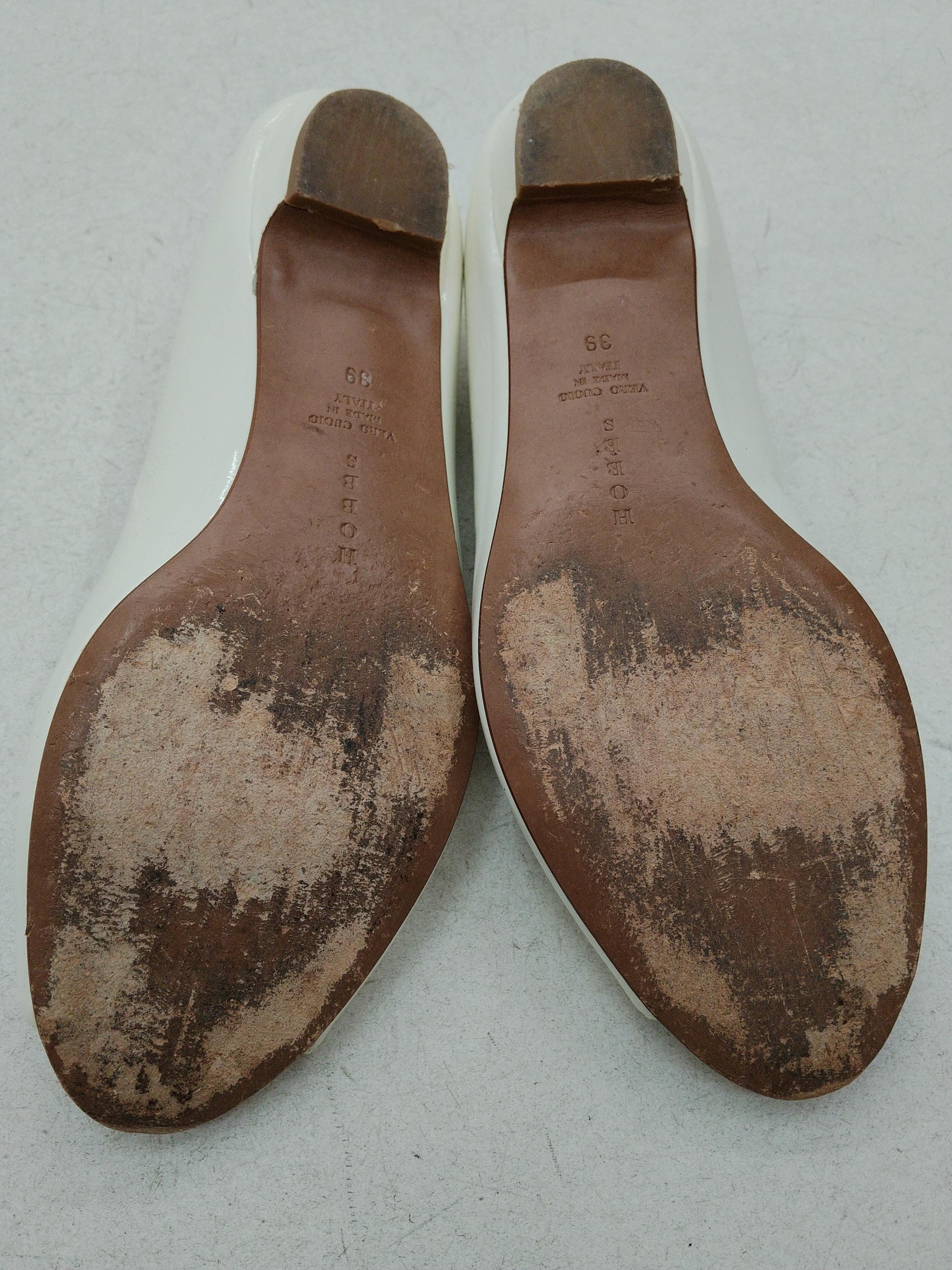 Hobbs Women's Flat Shoes UK 6 White 100% Leather Ballet - Image 7