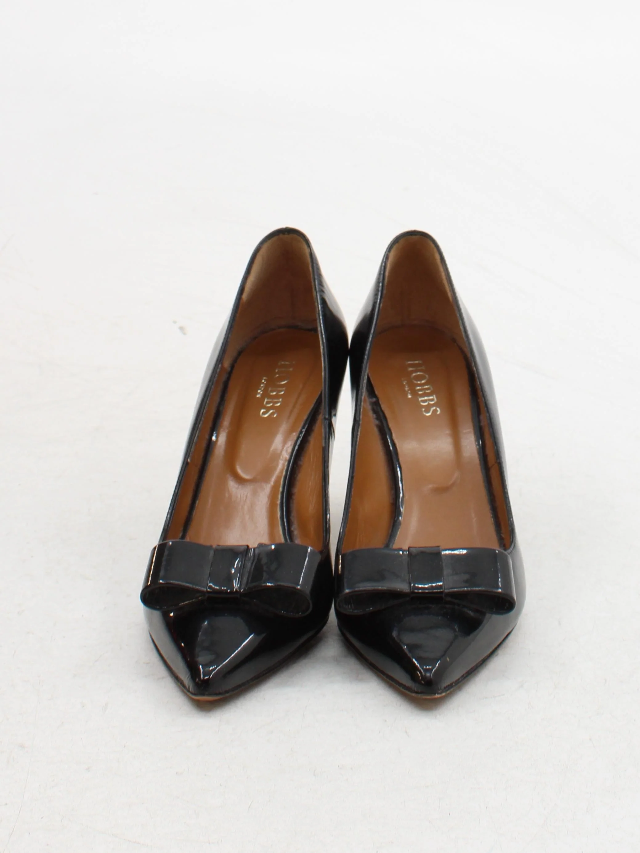 Hobbs Women's Heels UK 4 Black 100% Leather Court - Image 2