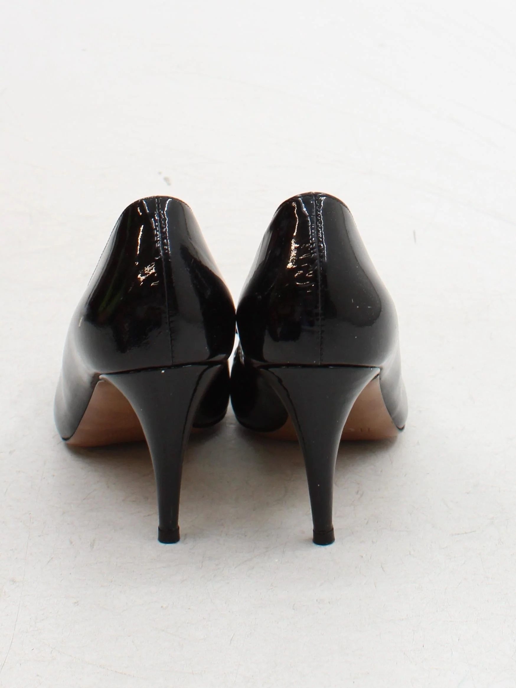 Hobbs Women's Heels UK 4 Black 100% Leather Court - Image 3
