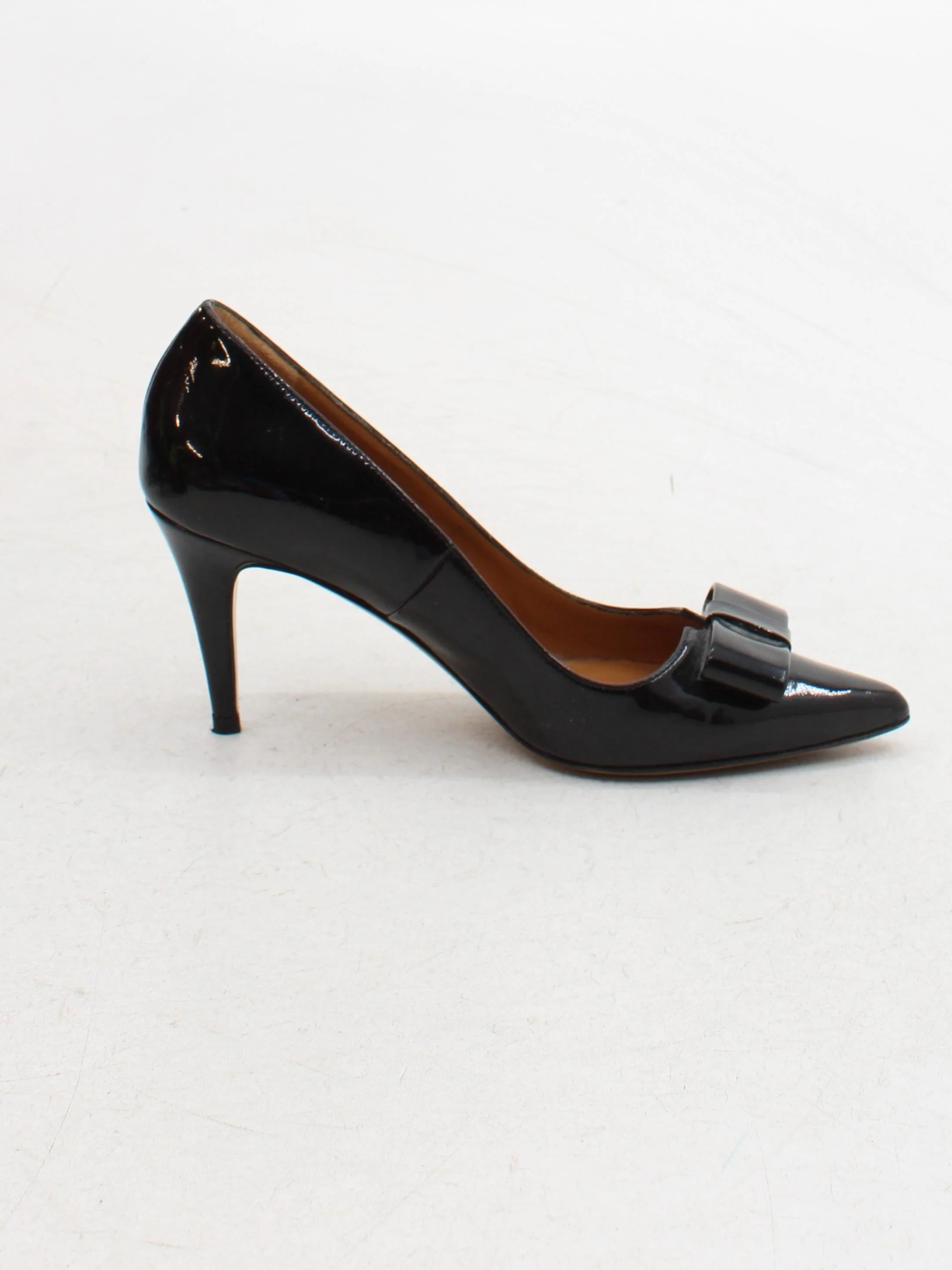 Hobbs Women's Heels UK 4 Black 100% Leather Court - Image 5