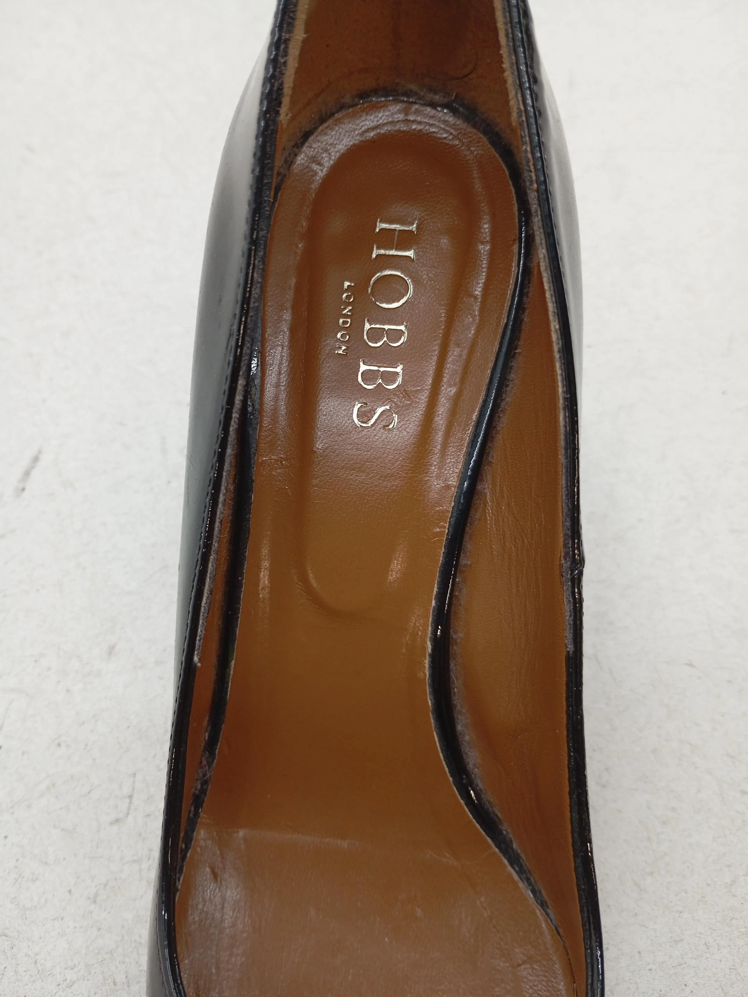 Hobbs Women's Heels UK 4 Black 100% Leather Court - Image 6