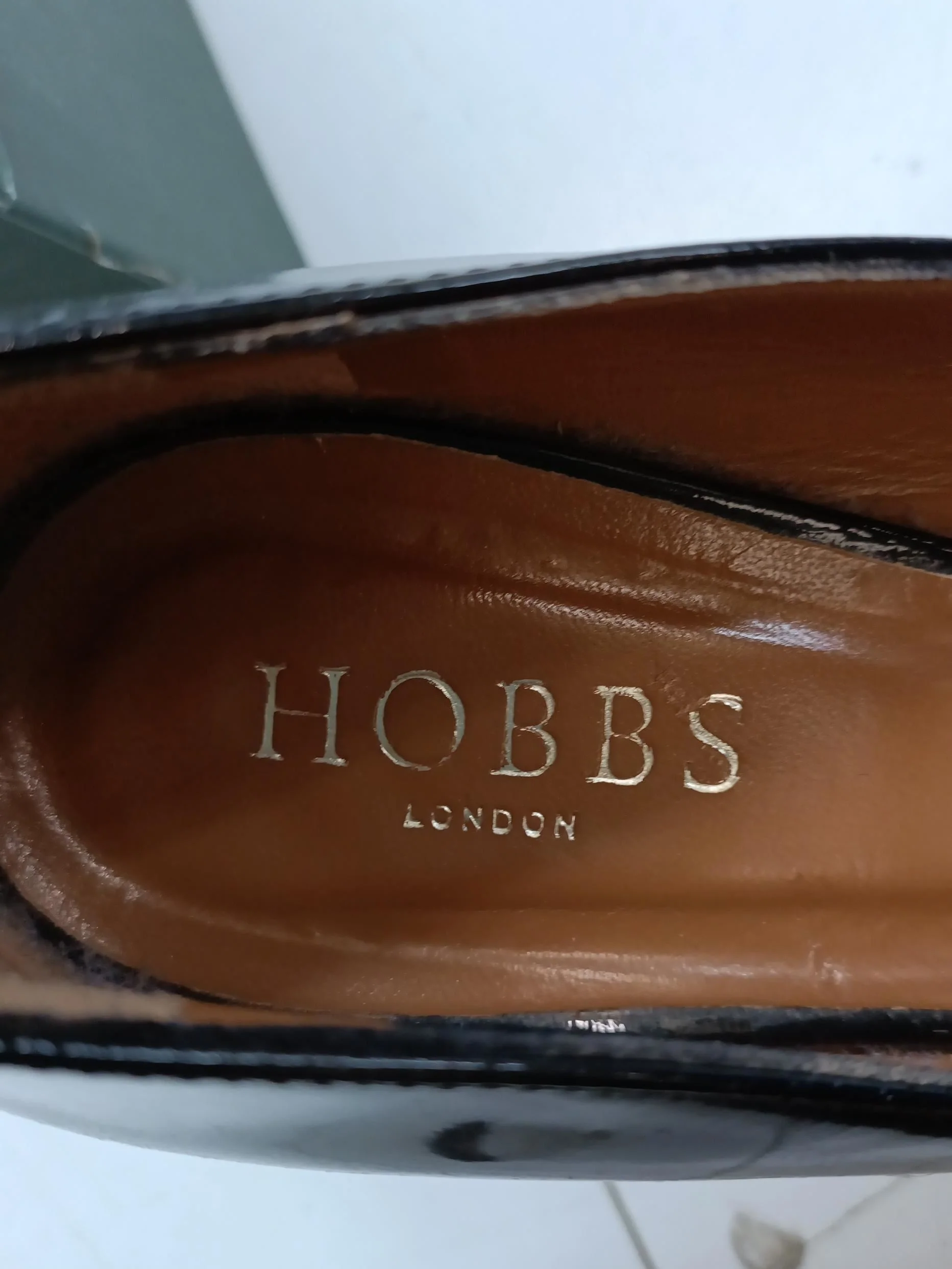 Hobbs Women's Heels UK 4 Black 100% Leather Court - Image 8