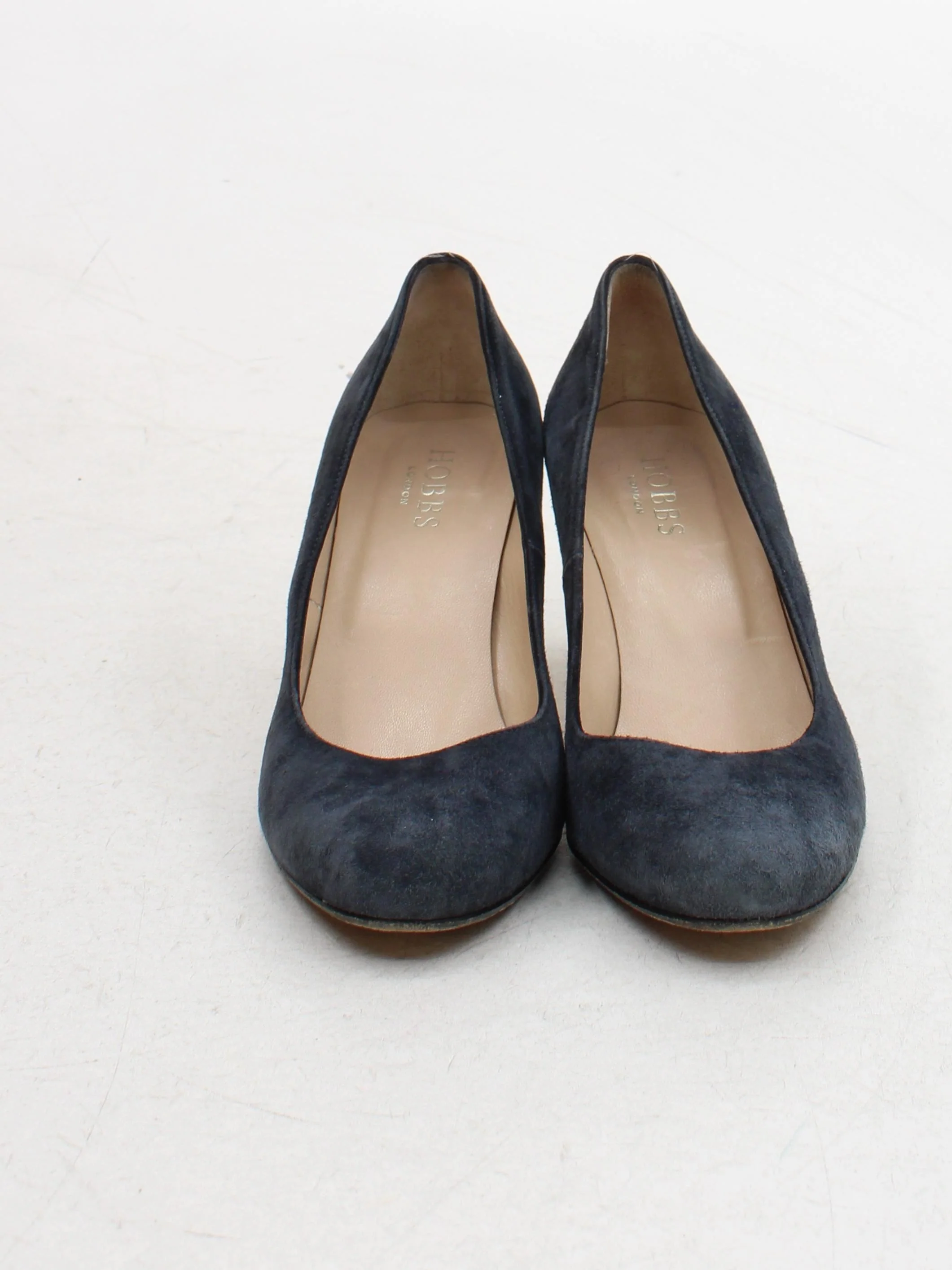 Hobbs Women's Heels UK 6.5 Blue 100% Suede Court - Image 2