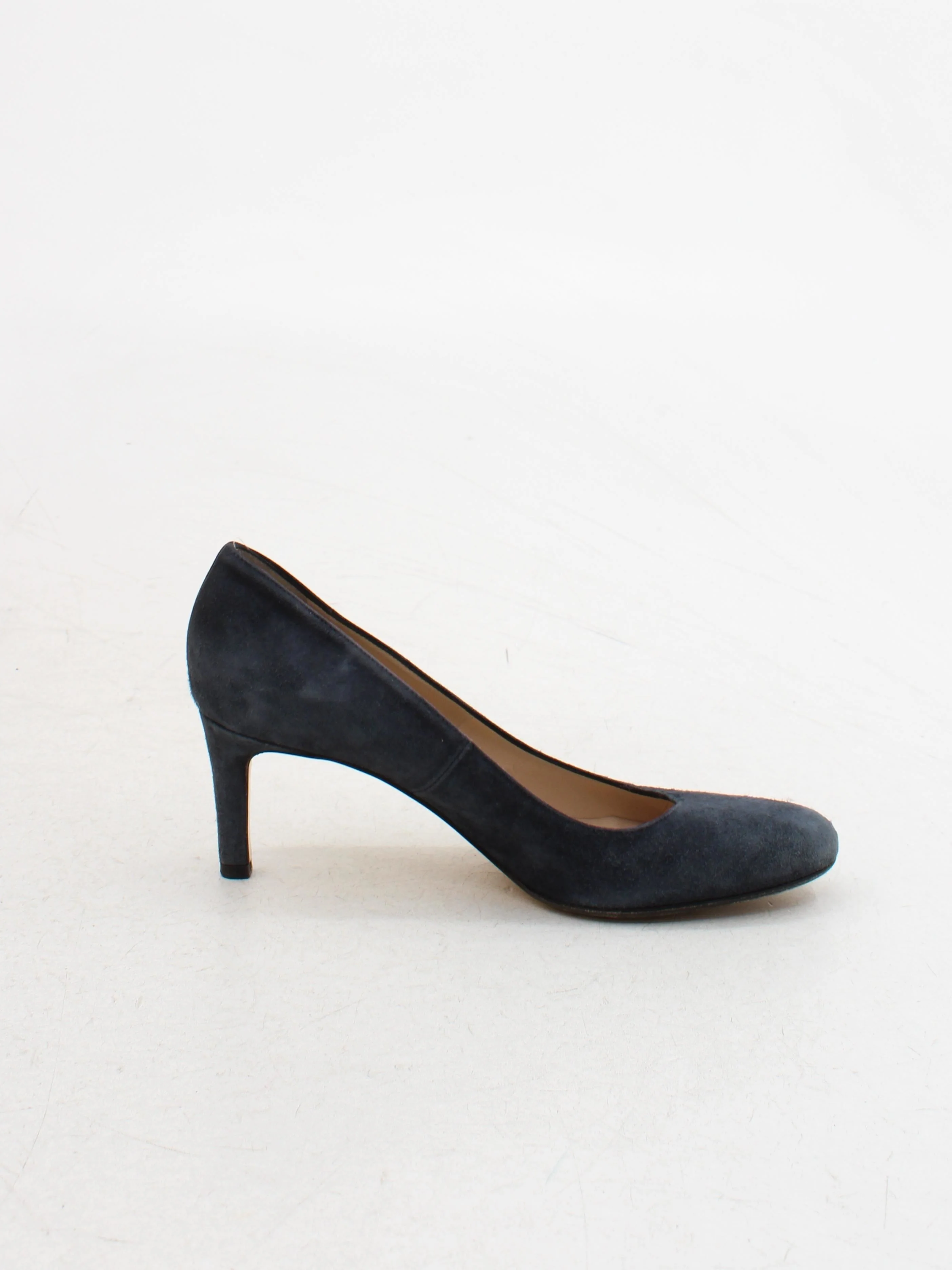 Hobbs Women's Heels UK 6.5 Blue 100% Suede Court - Image 5