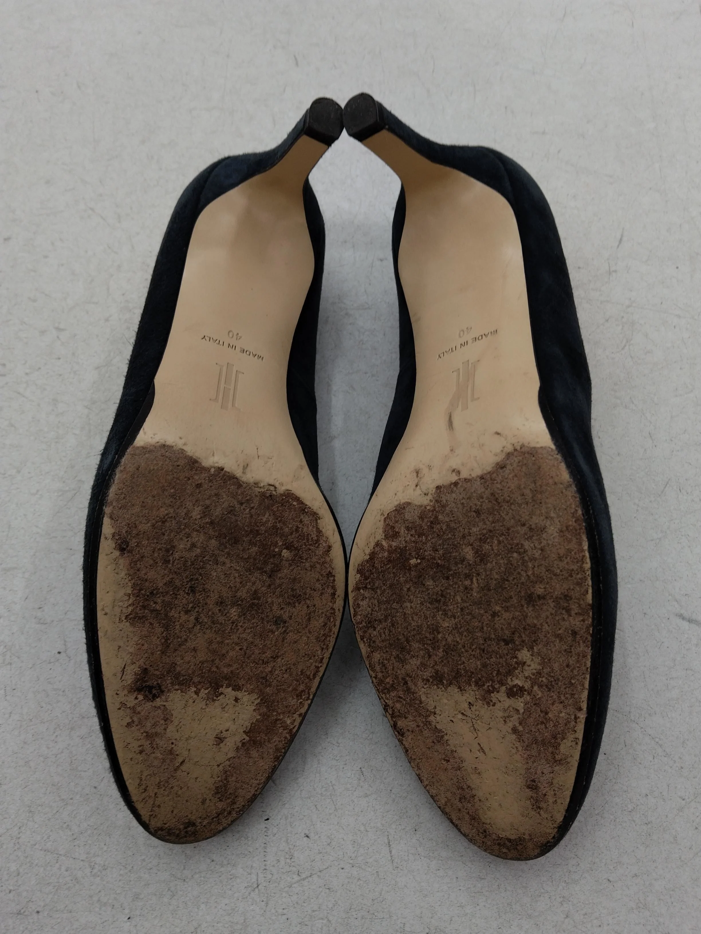 Hobbs Women's Heels UK 6.5 Blue 100% Suede Court - Image 7