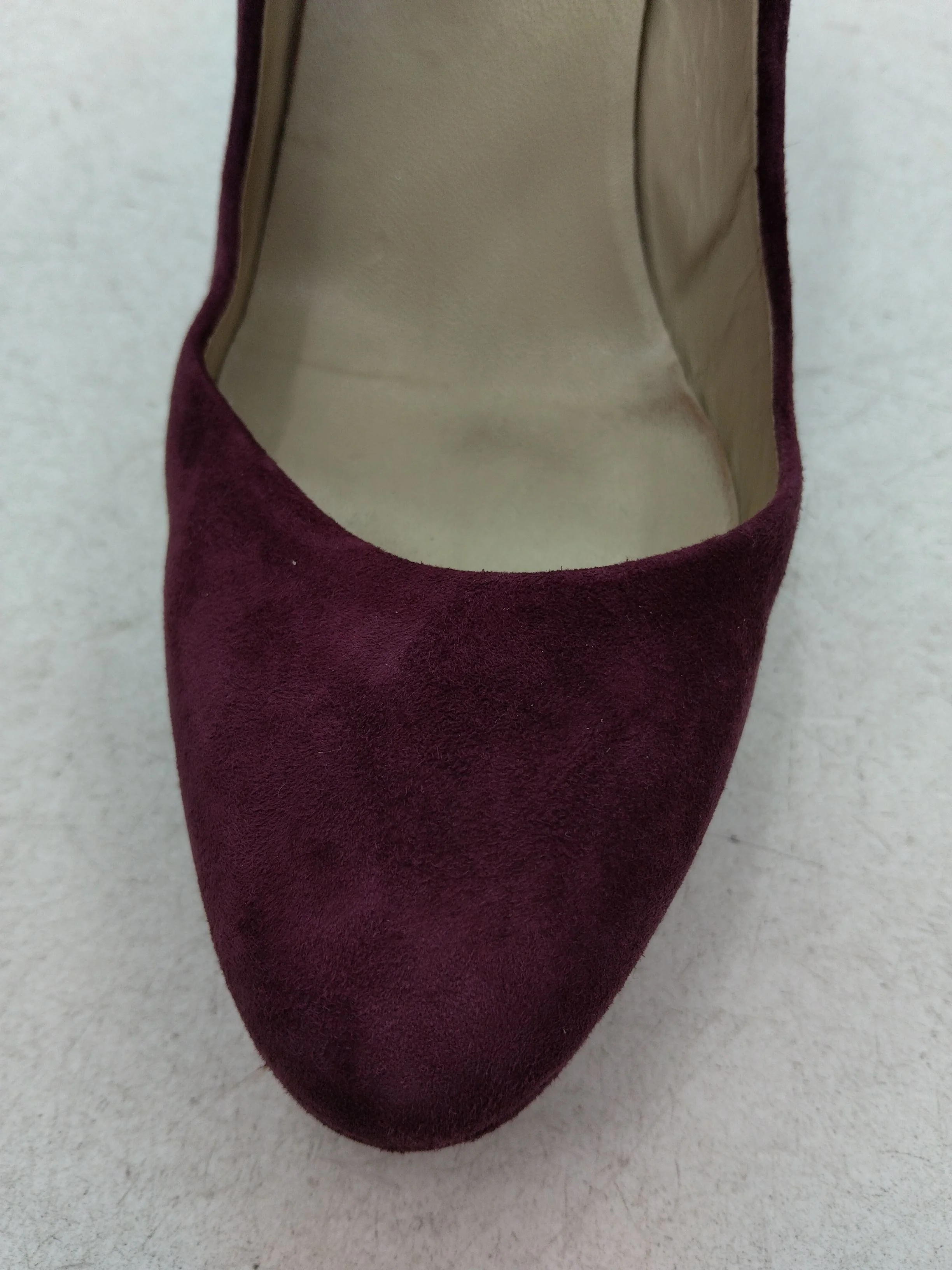 Hobbs Women's Heels UK 6 Purple Suede with Leather Court - Image 8