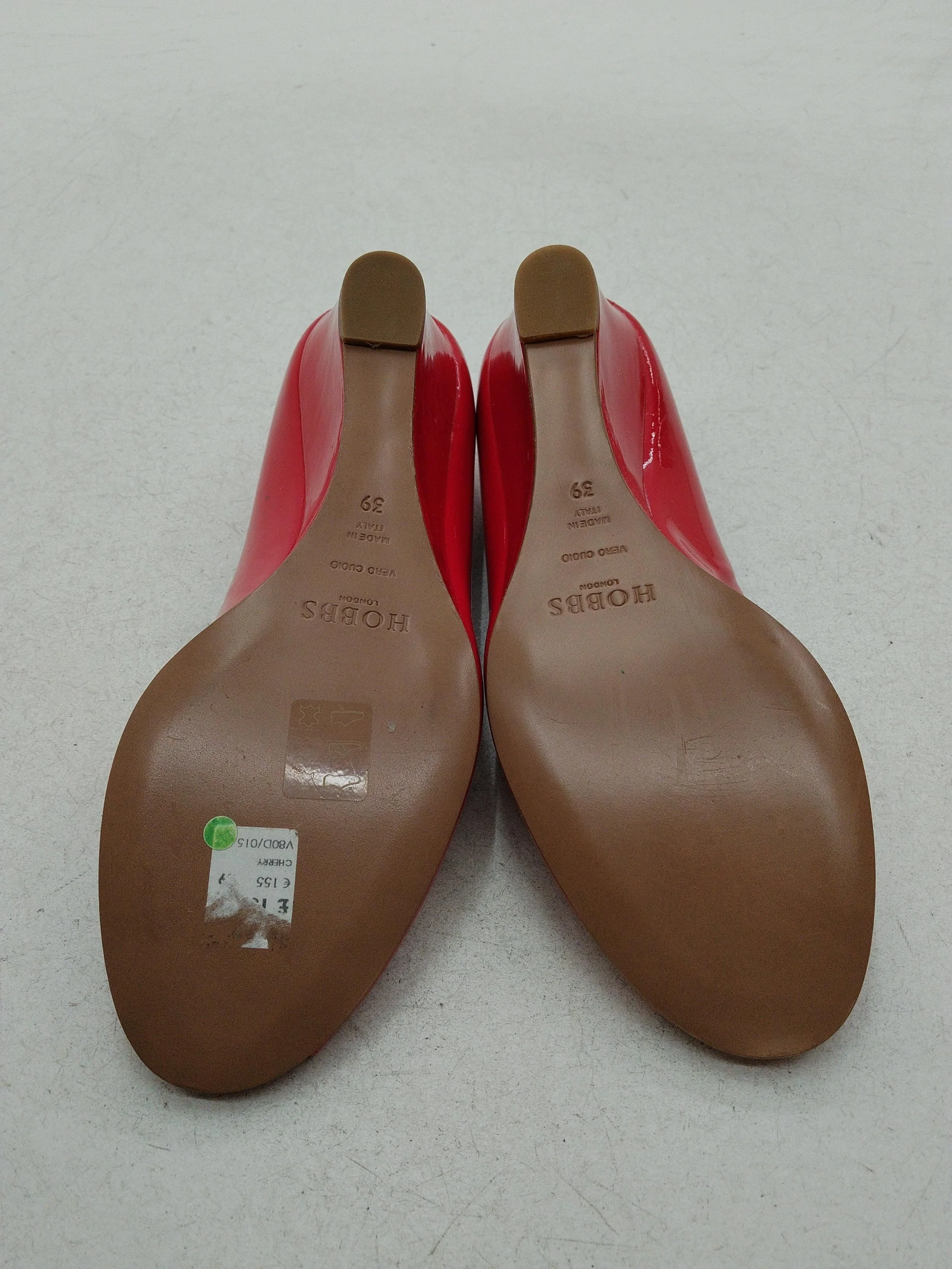 Hobbs Women's Heels UK 6 Red 100% Leather Court - Image 7