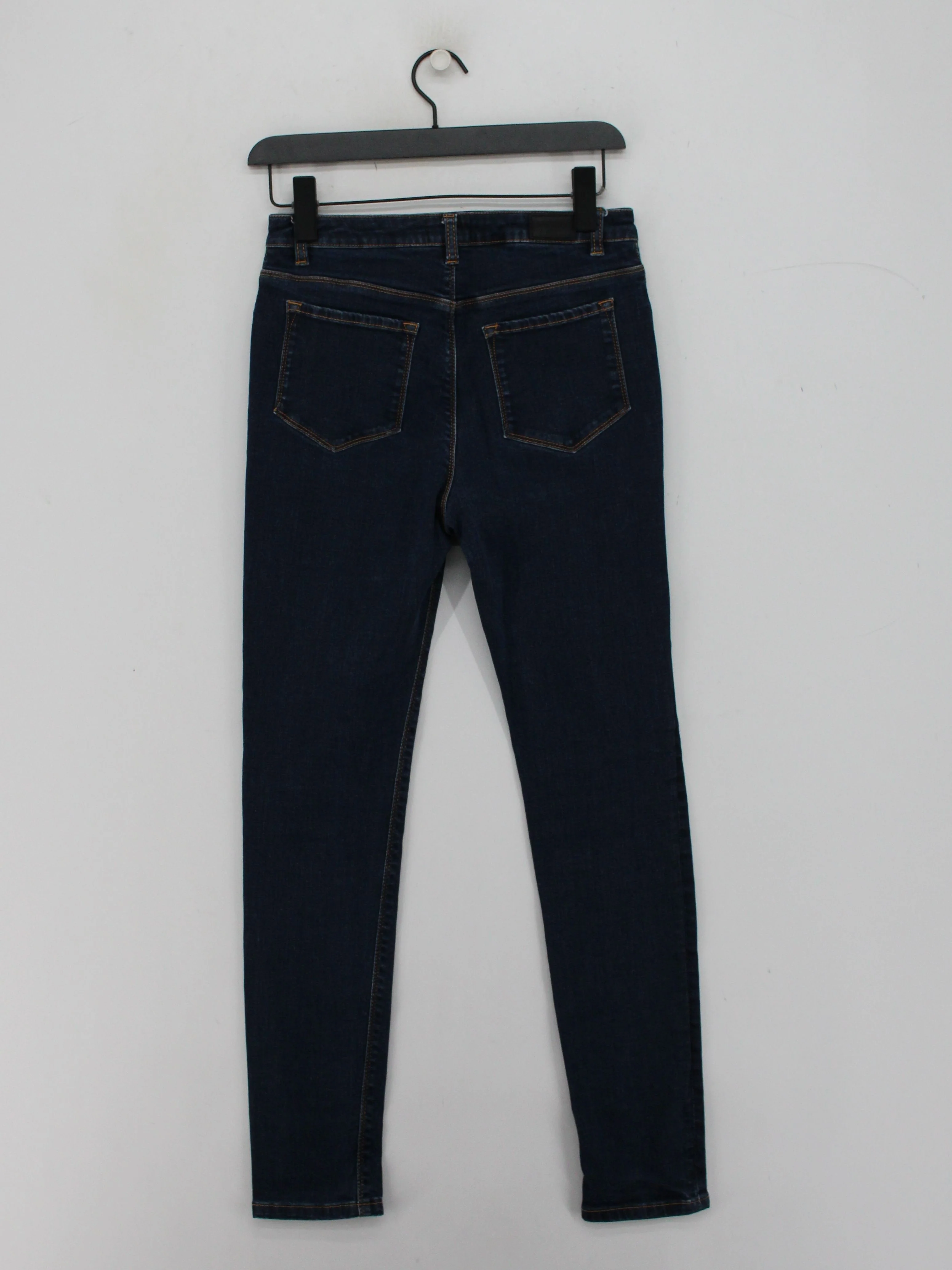 Hobbs Women's Jeans UK 10 Blue Cotton with Elastane Skinny - Image 2