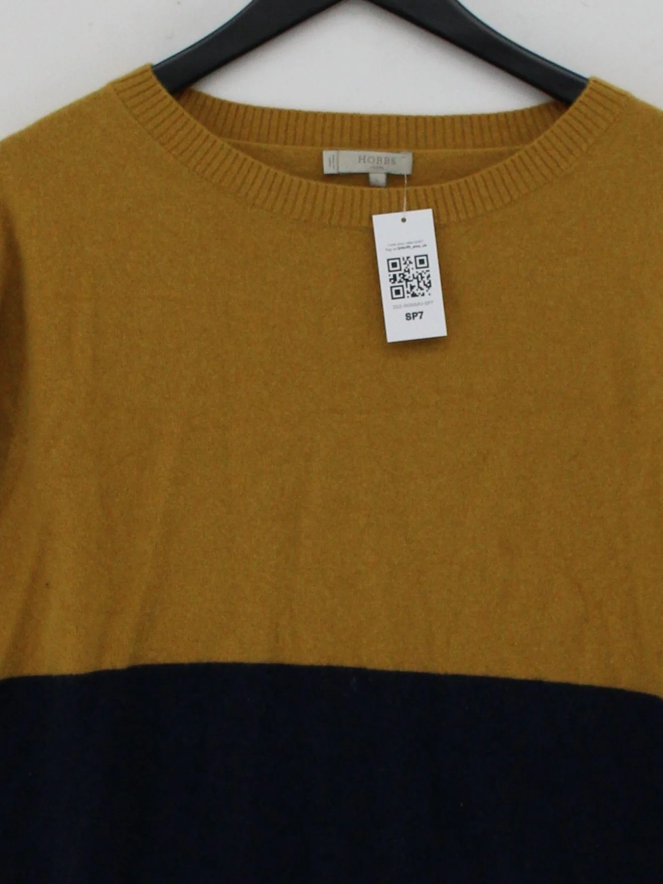 Hobbs Women's Jumper L Multi Wool with Cashmere Round Neck Pullover - Image 3