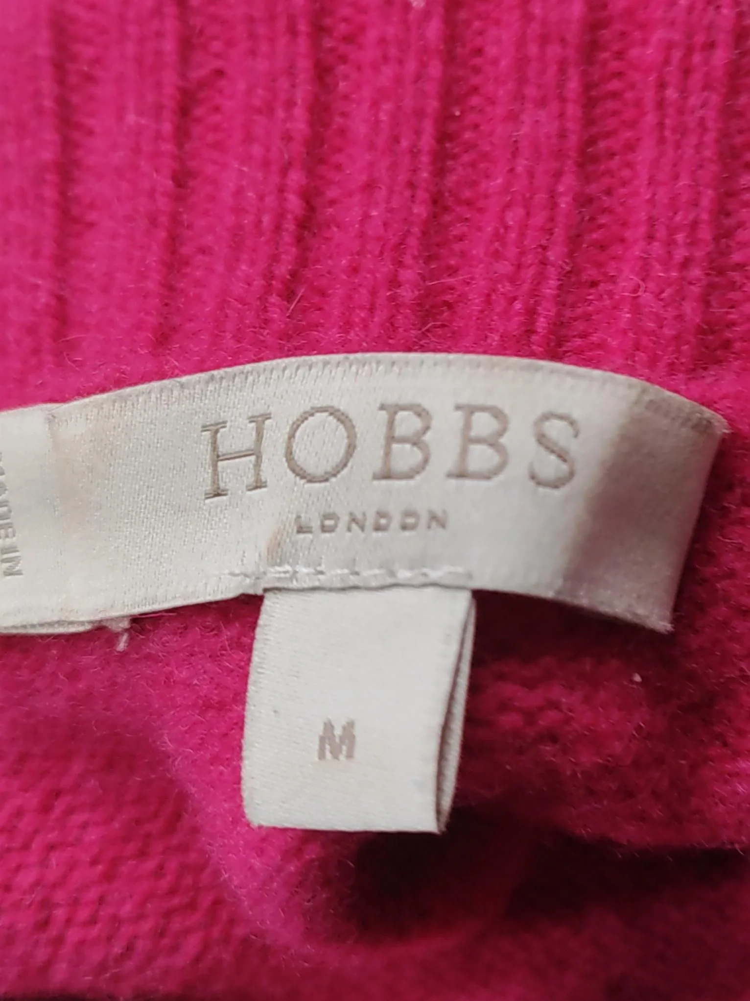 Hobbs Women's Jumper M Multi Wool with Polyamide Roll Neck Pullover - Image 5