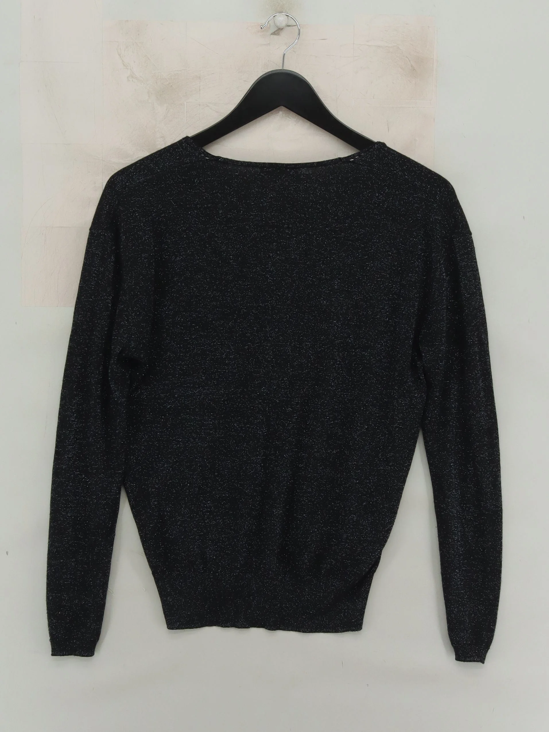 Hobbs Women's Jumper S Black 100% Other V-Neck Pullover - Image 2