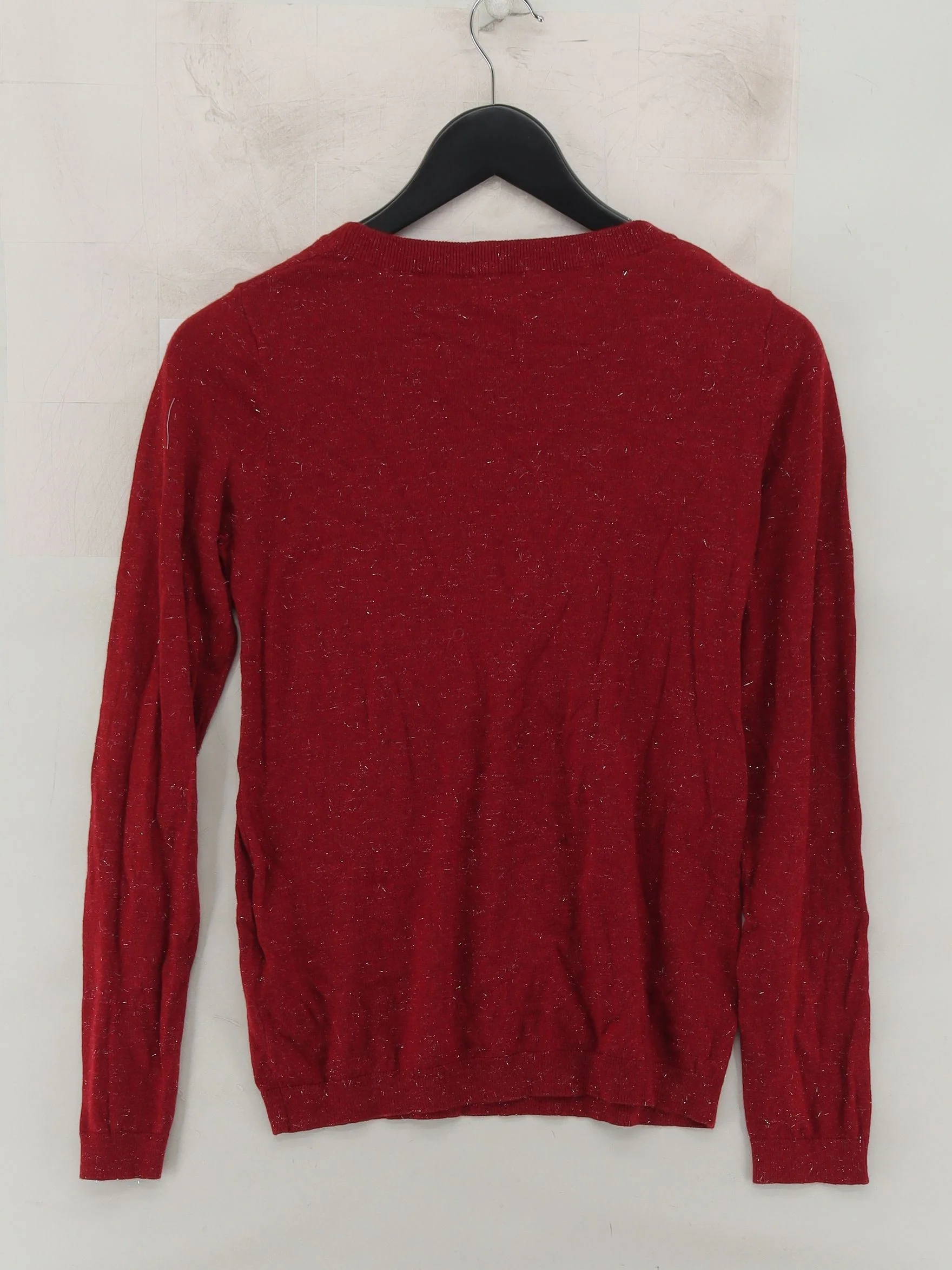 Hobbs Women's Jumper S Red 100% Other Round Neck Pullover - Image 2