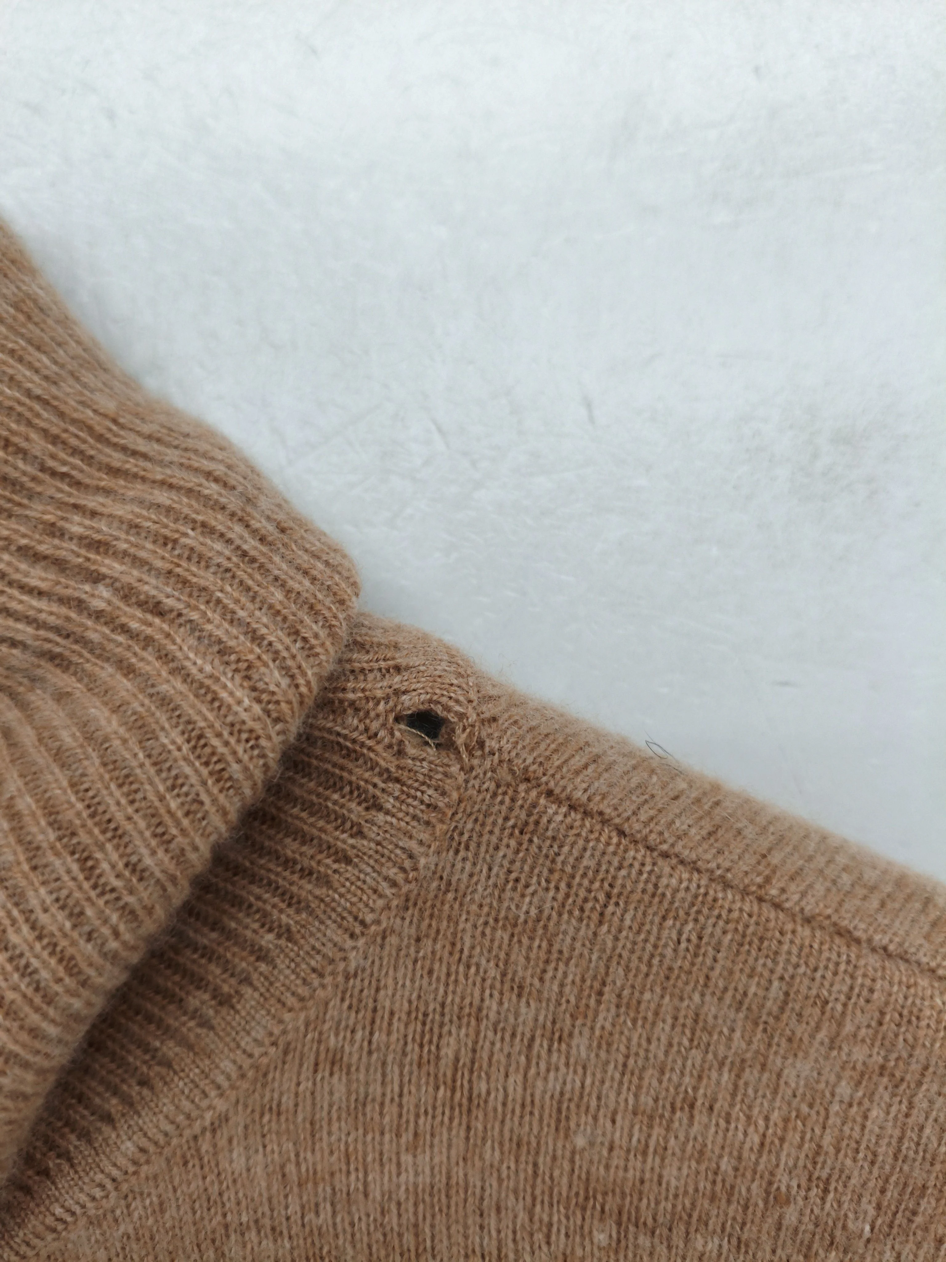Hobbs Women's Jumper XS Tan 100% Cashmere Roll Neck Pullover - Image 7