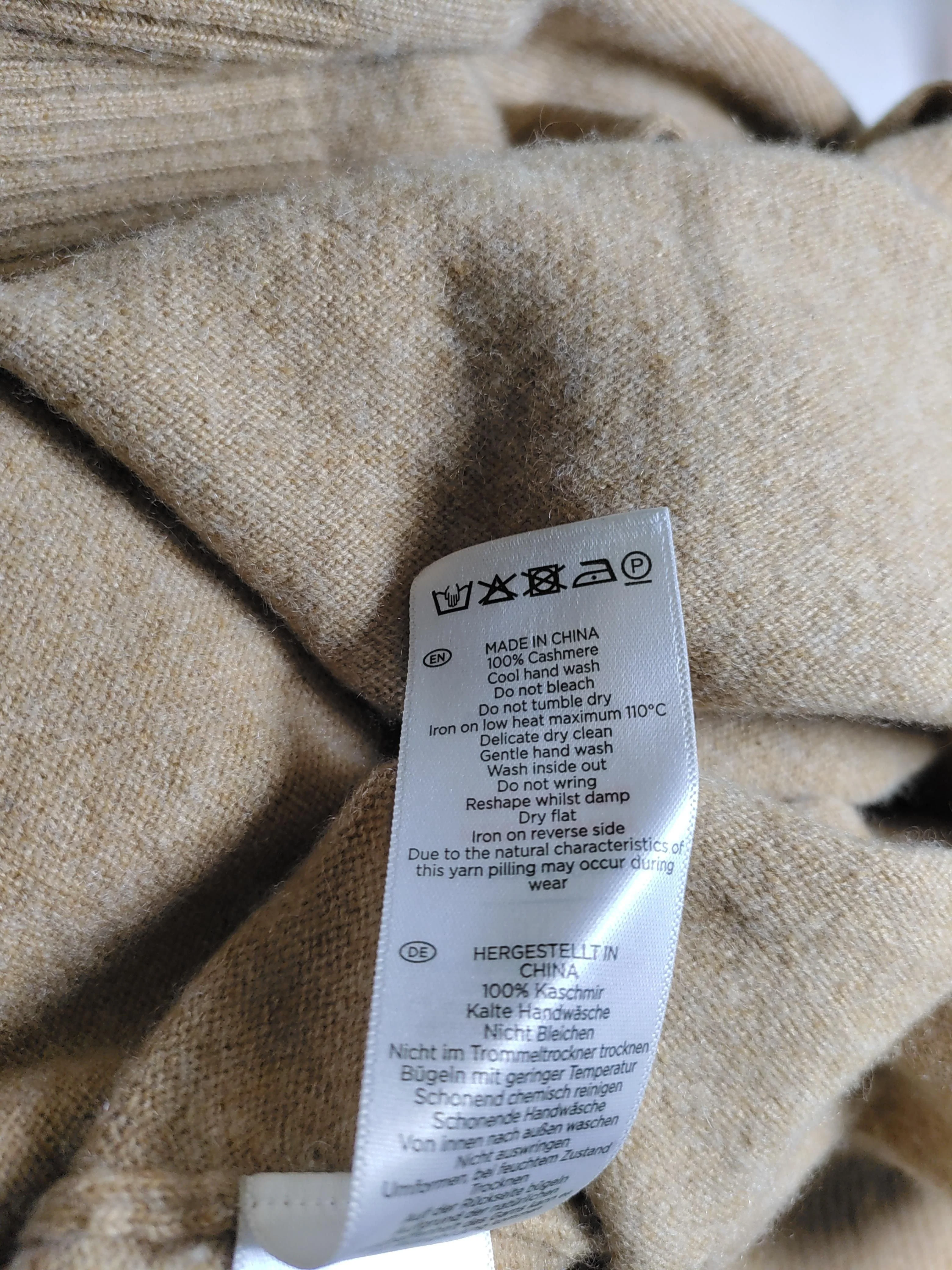 Hobbs Women's Jumper XS Tan 100% Cashmere Roll Neck Pullover - Image 9
