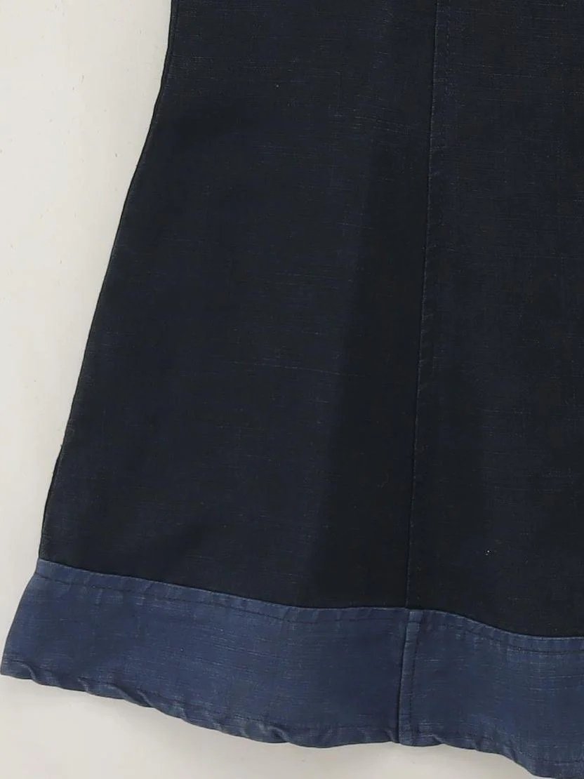 Hobbs Women's Midi Skirt M Blue 100% Linen Midi Straight & Pencil - Image 4
