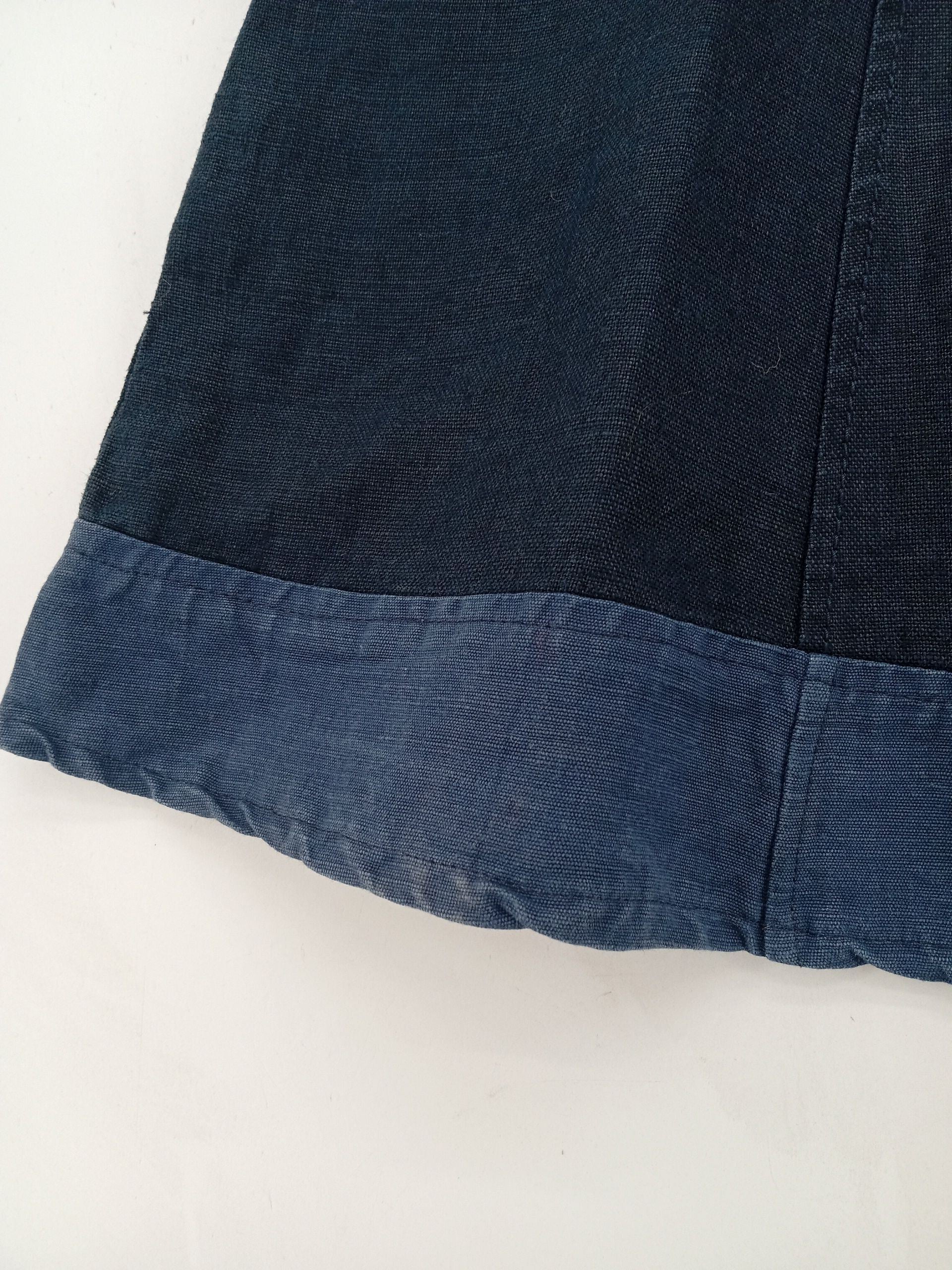 Hobbs Women's Midi Skirt M Blue 100% Linen Midi Straight & Pencil - Image 5