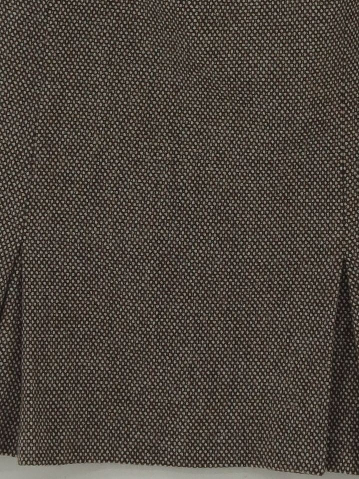 Hobbs Women's Midi Skirt UK 12 Brown Wool with Polyamide, Elastane Midi A-Line - Image 4
