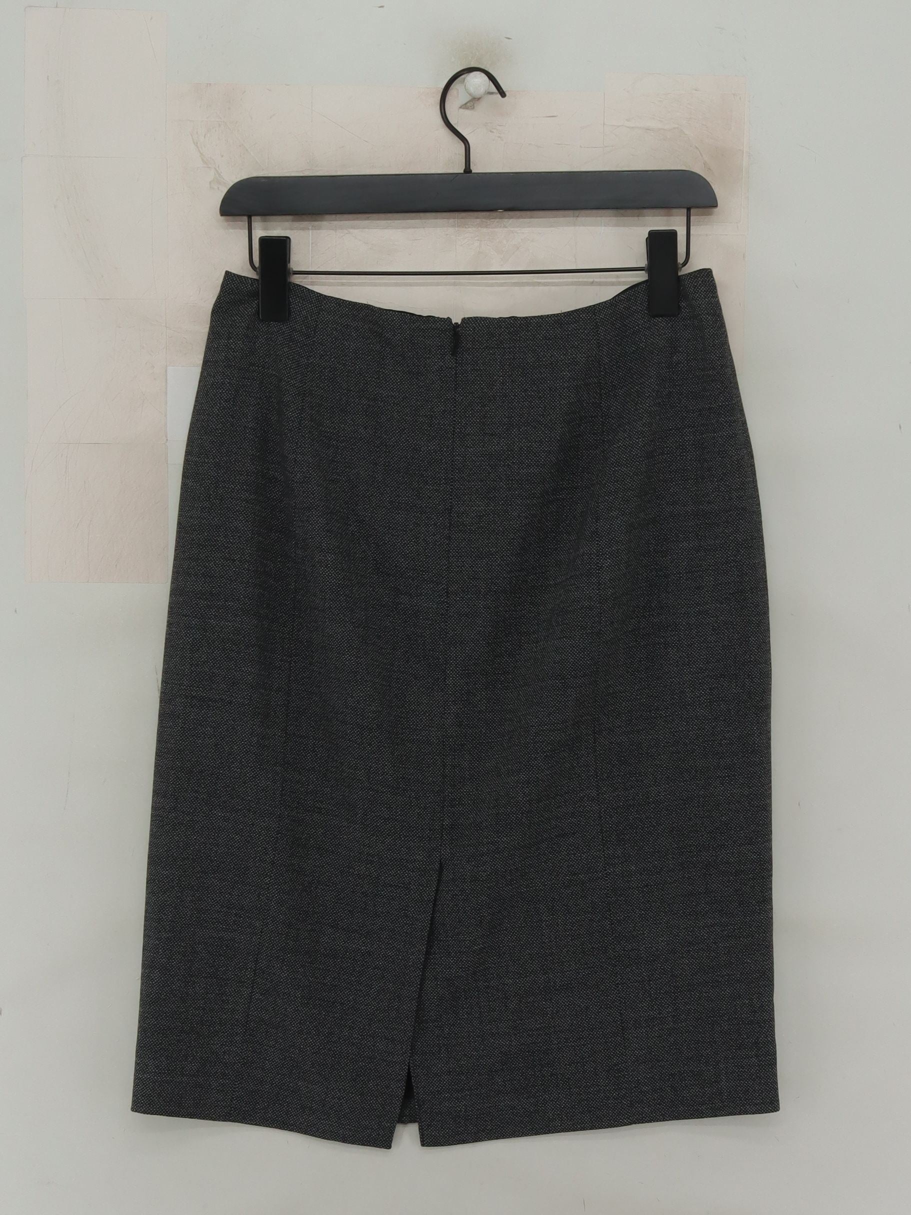 Hobbs Women's Midi Skirt UK 12 Grey Wool - Image 2