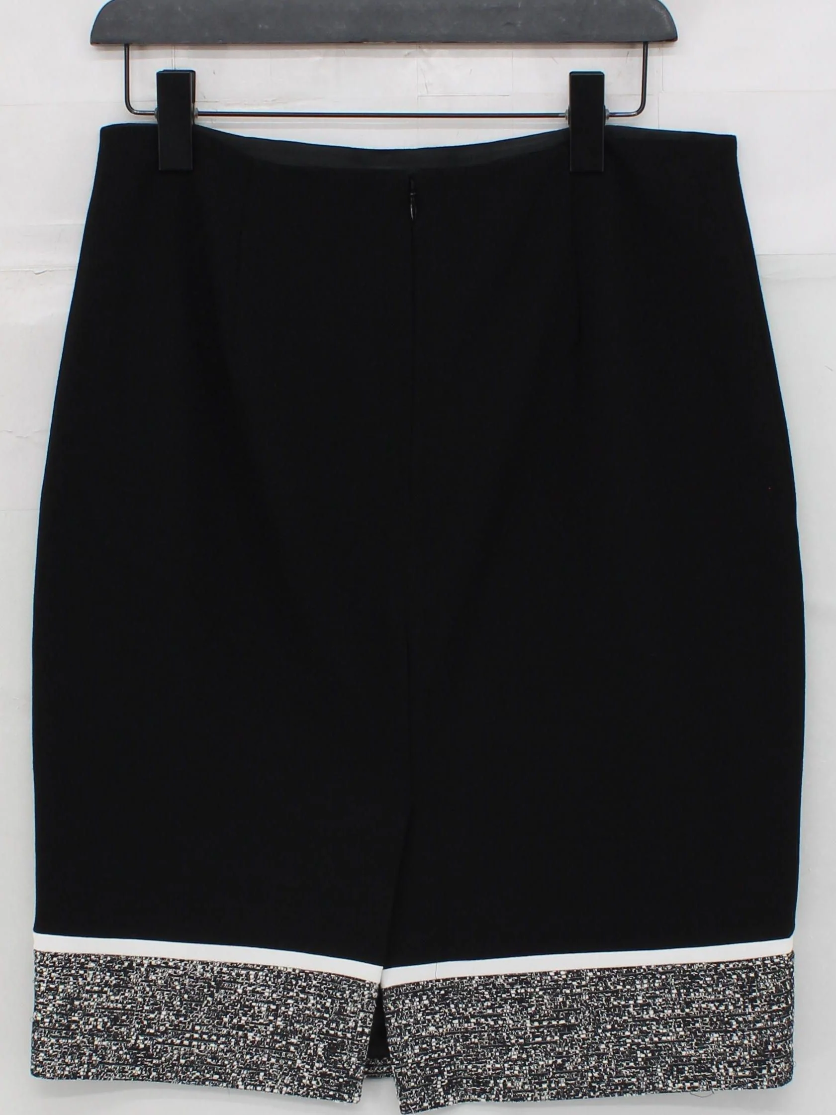 Hobbs Women's Mini Skirt UK 12 Black Polyester with Viscose, Elastane Short Mini - Image 2